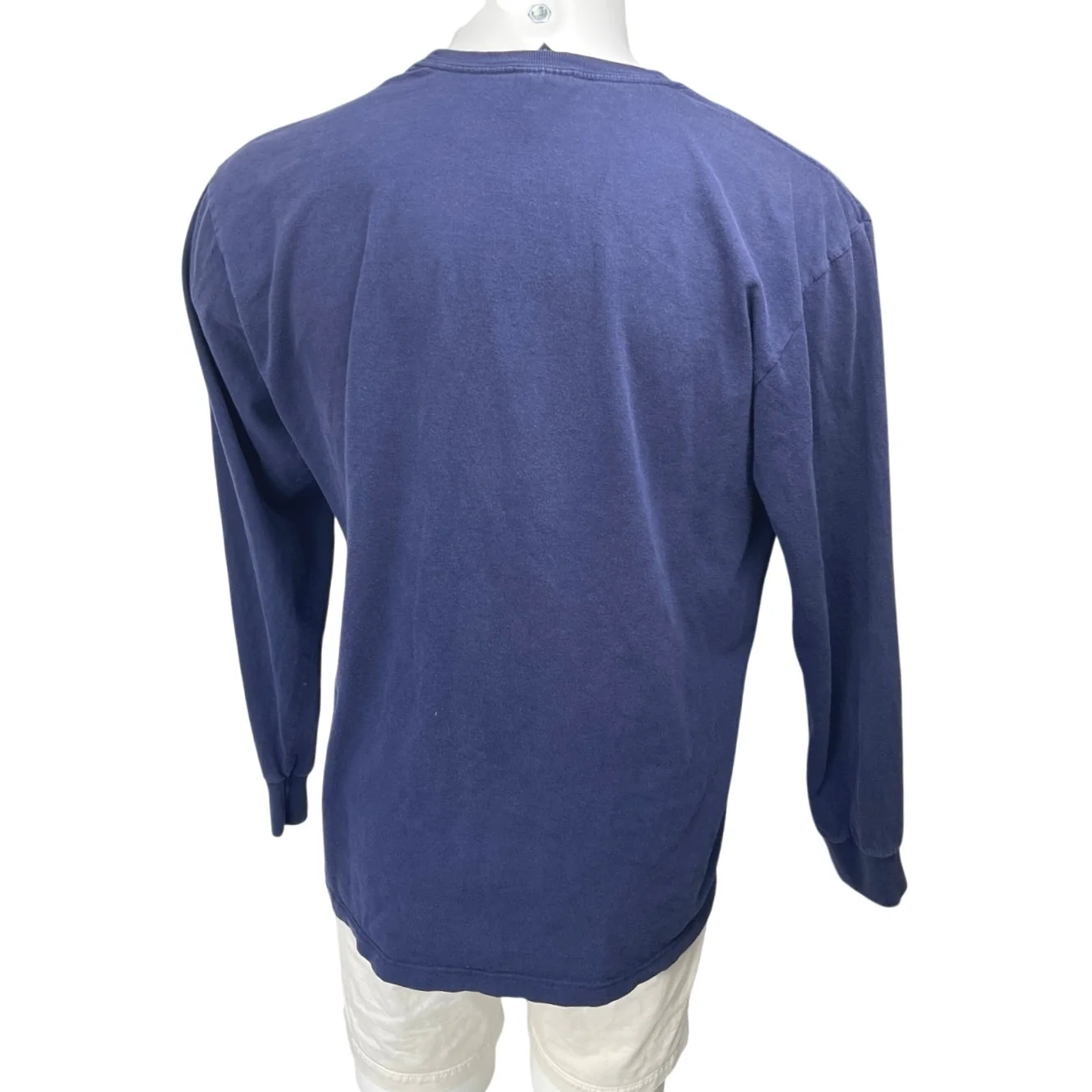 Polo Ralph Lauren Men's Blue Long Sleeve Crew Neck Sweatshirt Sweater Top Size M - Image 2