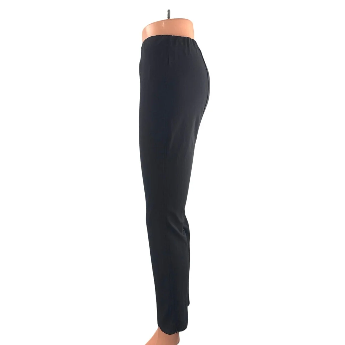 Popsugar Women's Black Mid Rise Slacks Skinny Straight Trousers Dress Pants Sz S - Image 2