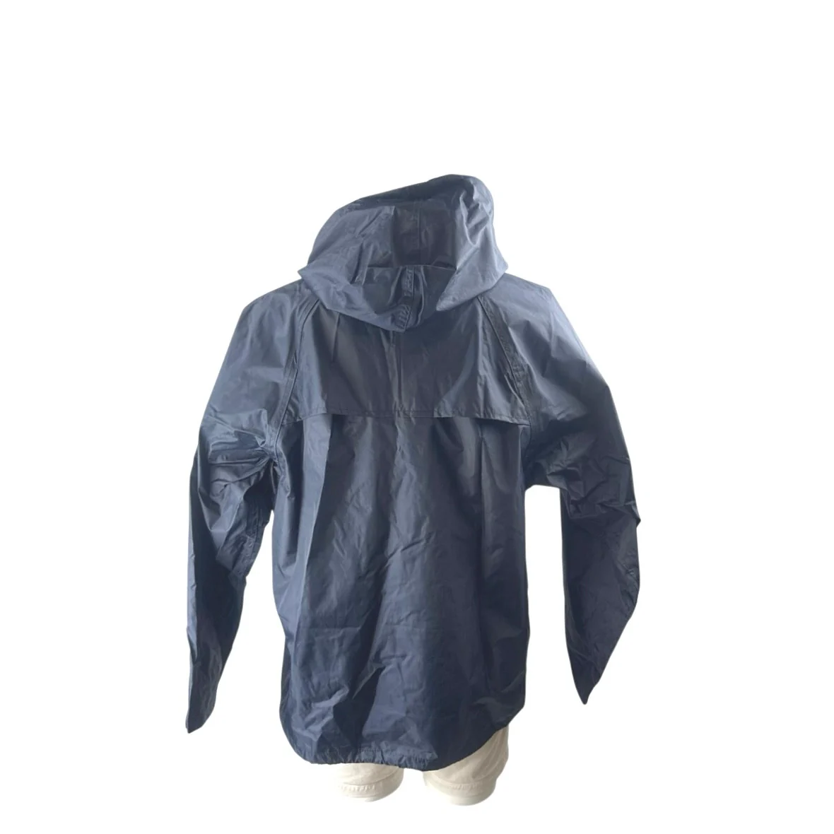 PortWest Men's Blue Hoodie Hooded Waterproof Workwear Rain Coat Jacket Size L - Image 3