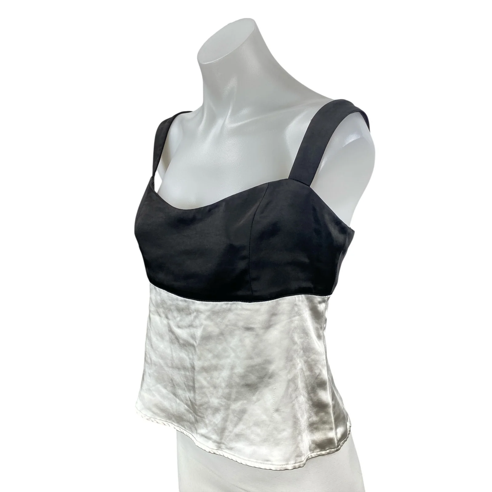 Princess Polly Chantell Colorblock Satin Sleeveless Square Neck Cami Tank Top 8 - Image 2