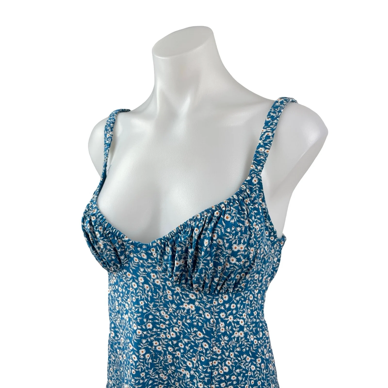 Princess Polly Georgia Floral Sleeveless Sweetheart Neck Midi A-Line Dress Sz 6 - Image 3