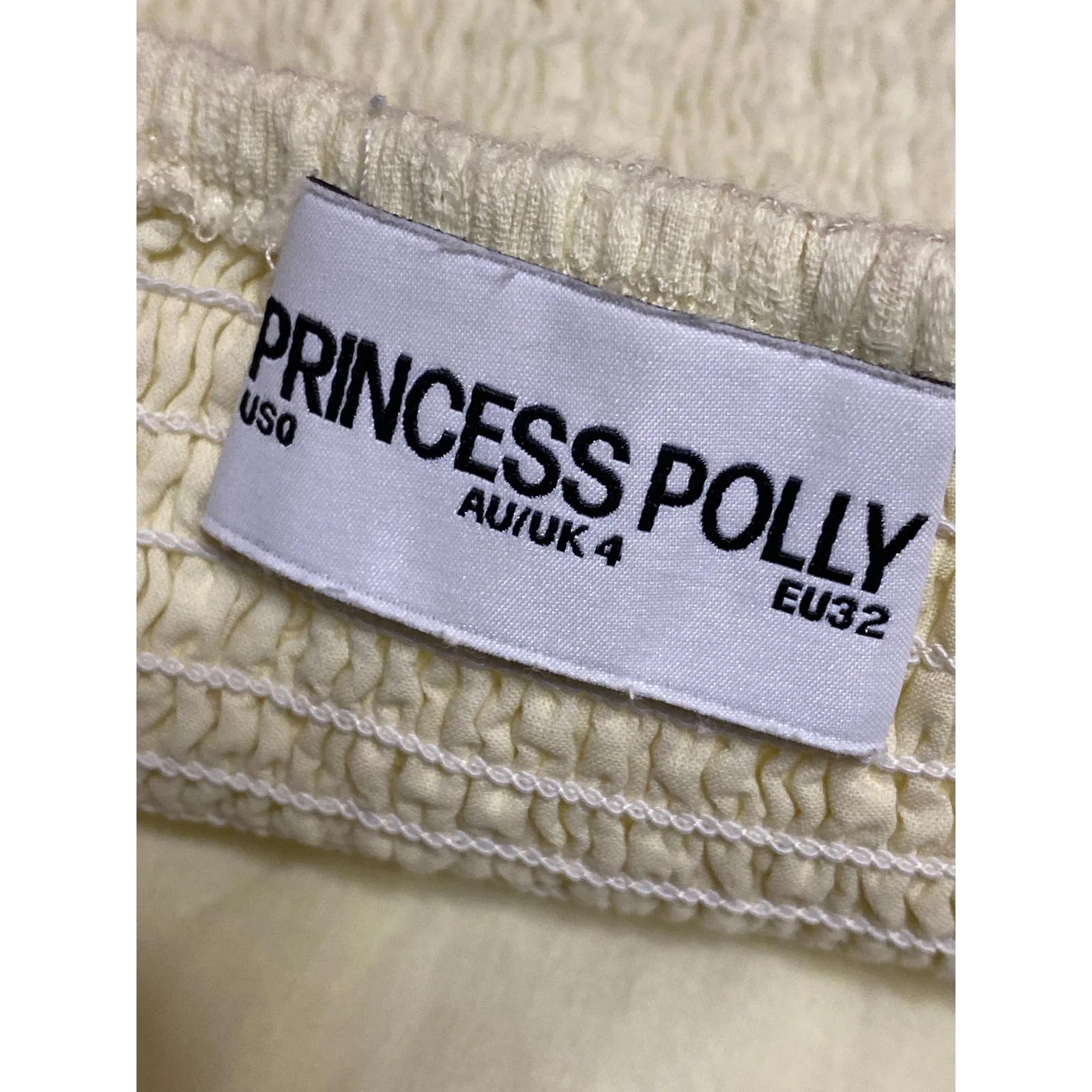 Princess Polly Lorinda Square Neck Sleeveless Mini Tank Flare A-Line Dress Sz 0 - Image 5