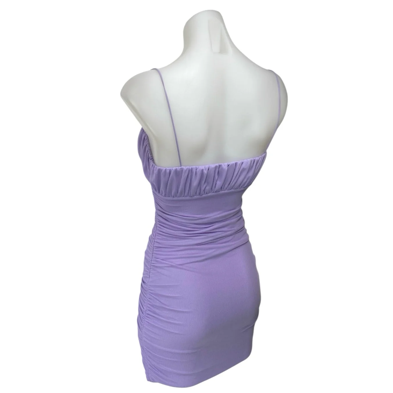 Princess Polly Purple Lilac Sleeveless Cami Camisole Tank Mini Bodycon Dress 2 - Image 2