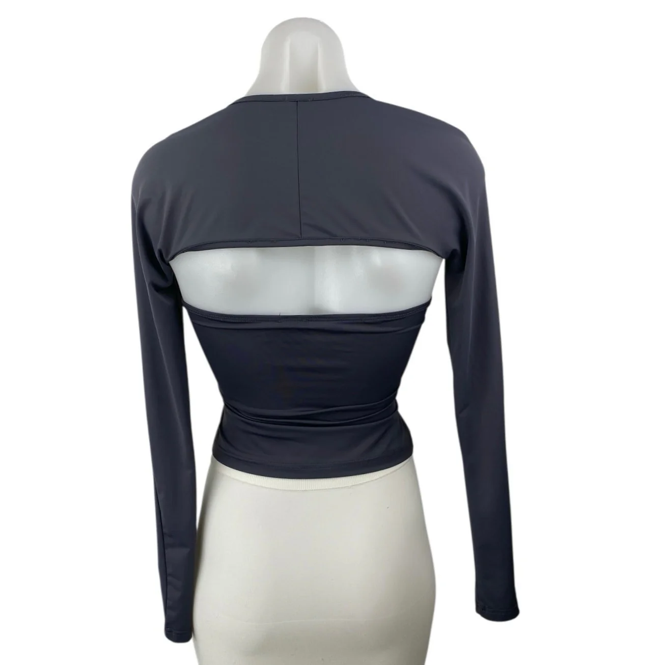 Princess Polly Women's Black Long Sleeve Bolero Tube Bandeau 2 Piece Set Size 4 - Image 2