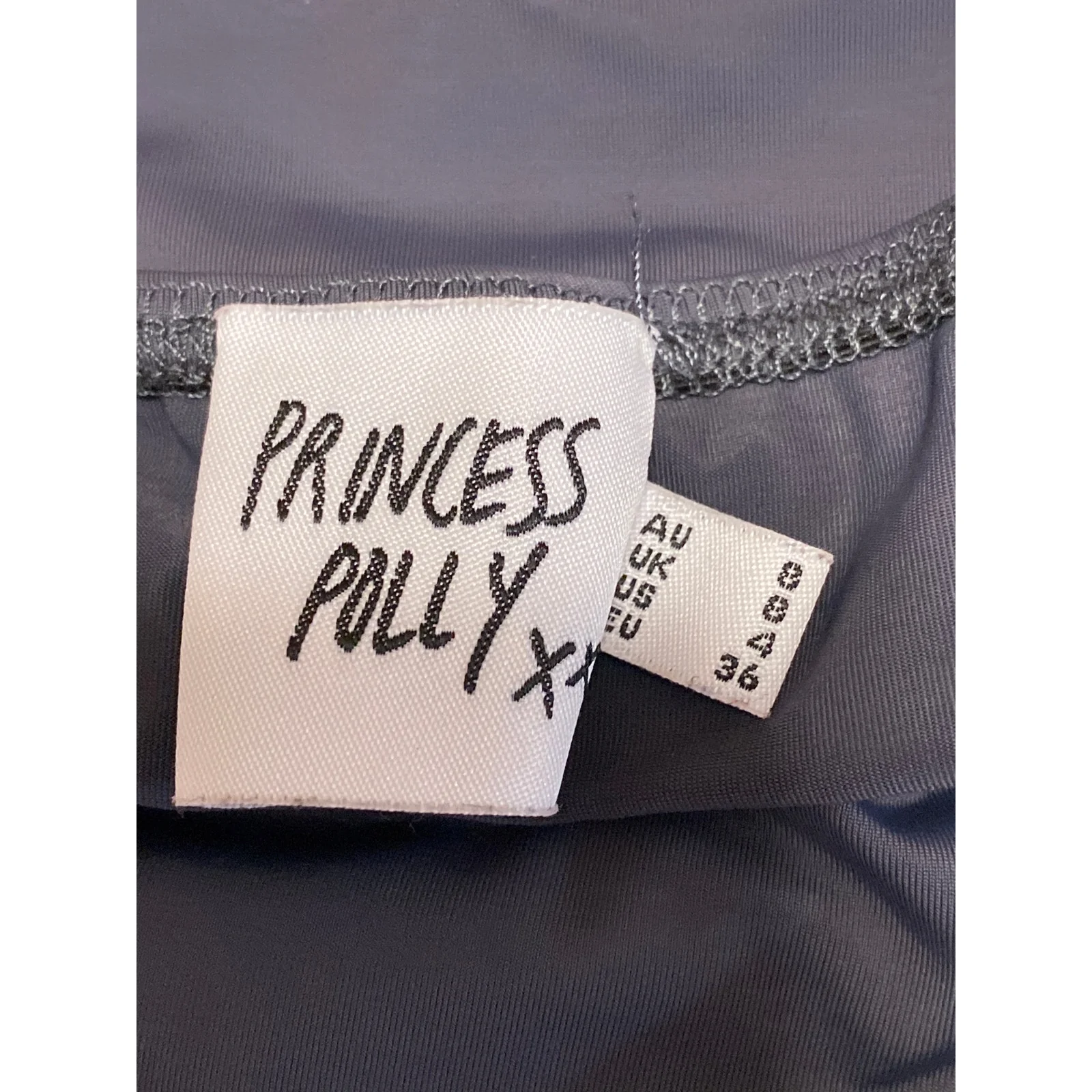 Princess Polly Women's Black Long Sleeve Bolero Tube Bandeau 2 Piece Set Size 4 - Image 3