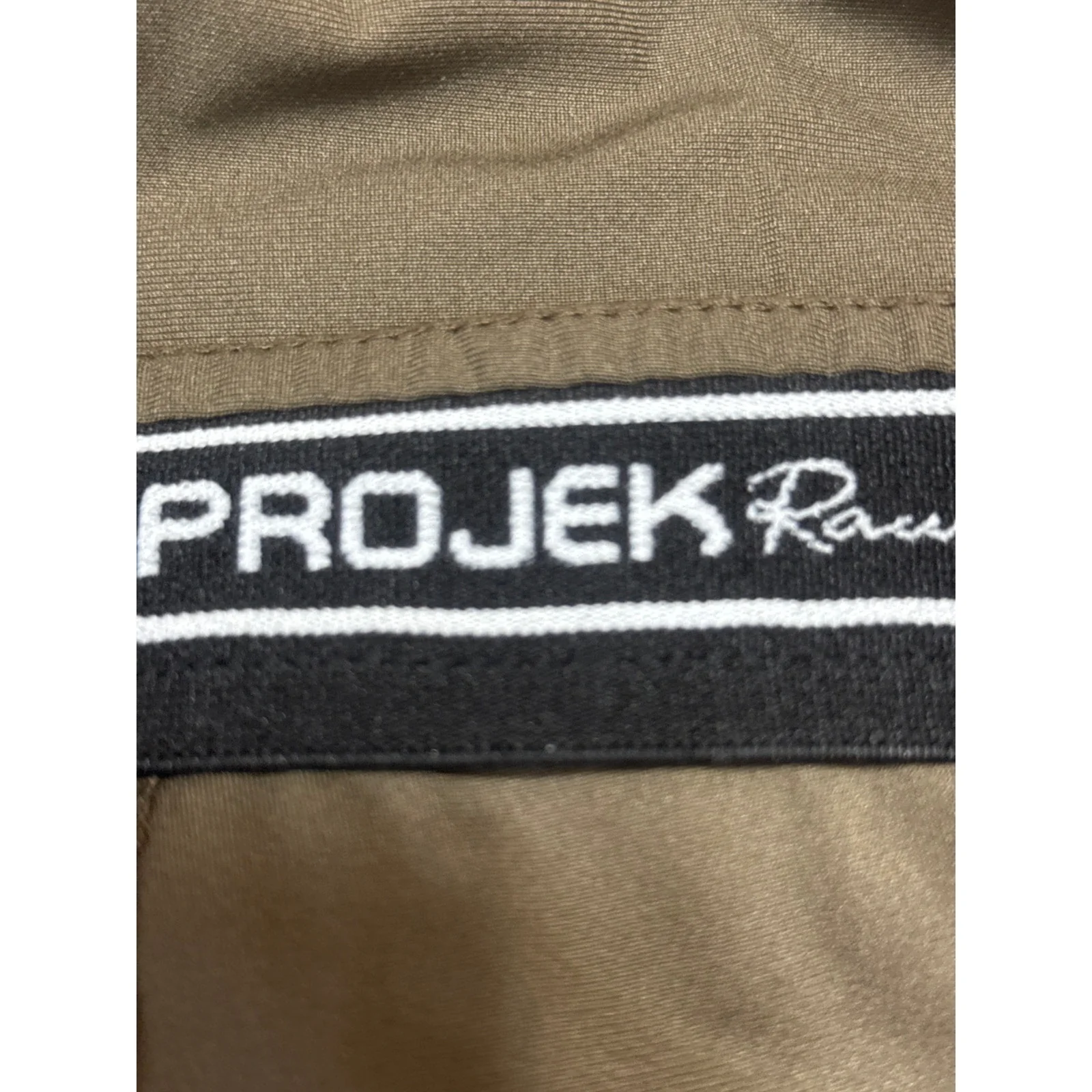 Project Raw Men's Green High Rise Tapered Track Jogger Trousers Sweat Pants Sz L - Image 4
