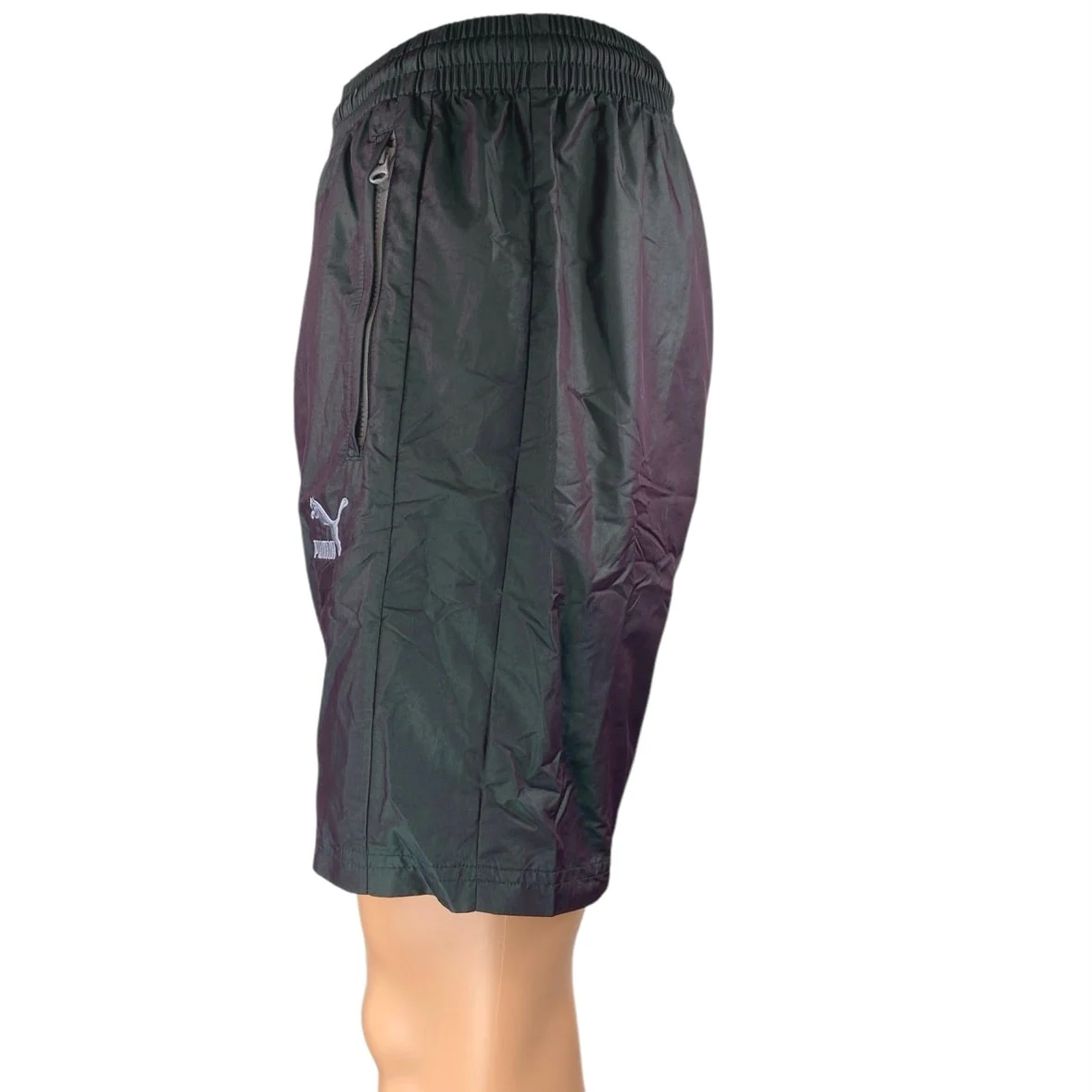 Puma x Vashtie Men's Black Elastic Waist Pockets Athletic Windbreaker Shorts S - Image 2