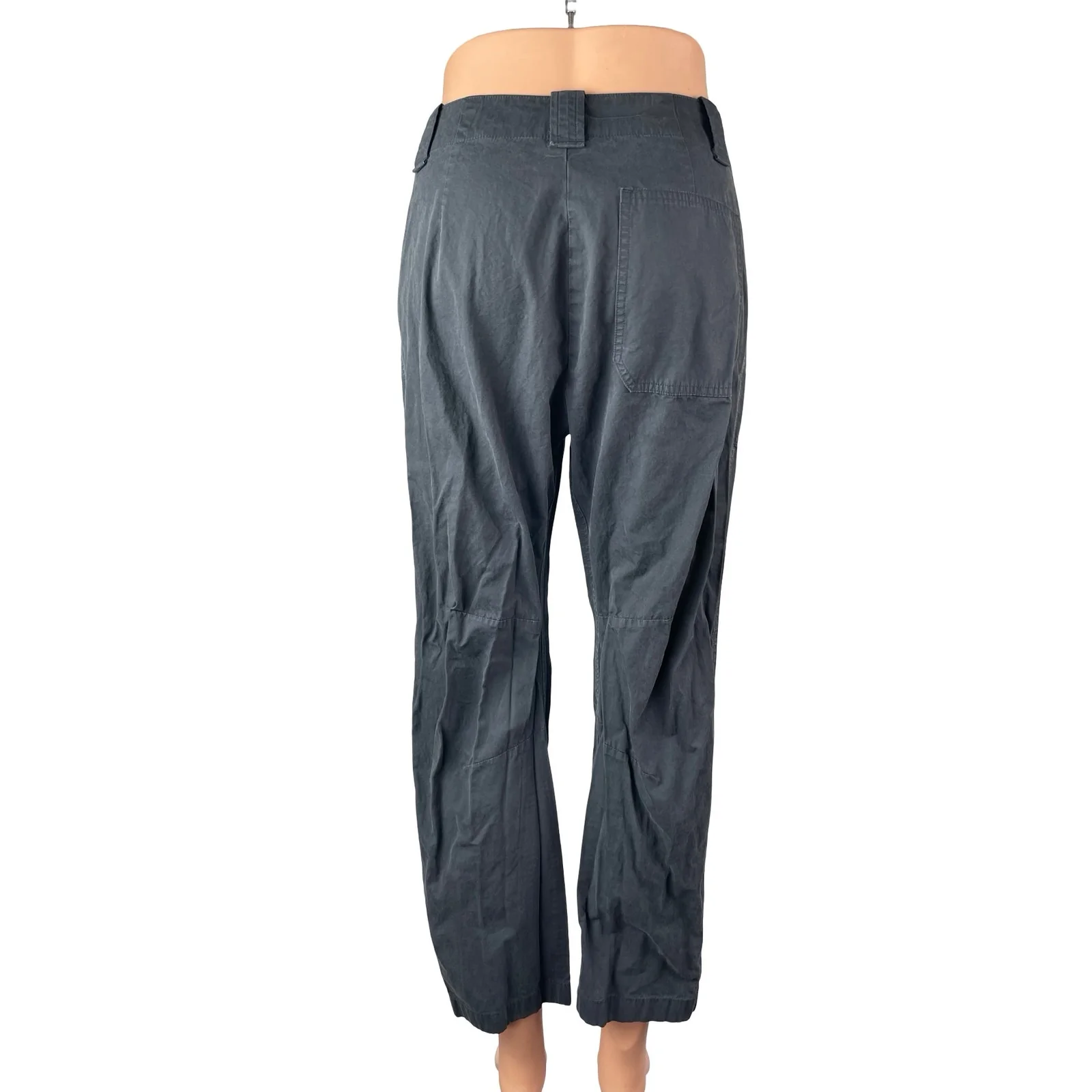 Rag & Bone Women's Black High Waisted Straight Leg Cropped Denim Jeans Size 0 - Image 2