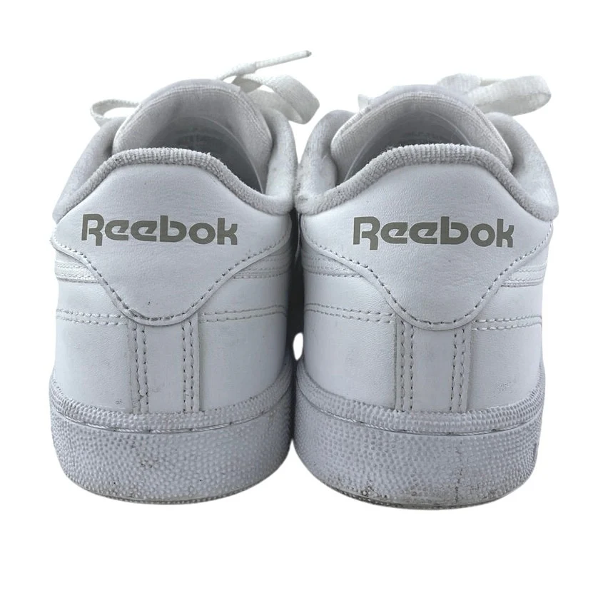 Reebok Club C 85 Women's White Lace Up Low Top Athletic Sneakers Shoes Size 8.5 - Image 3
