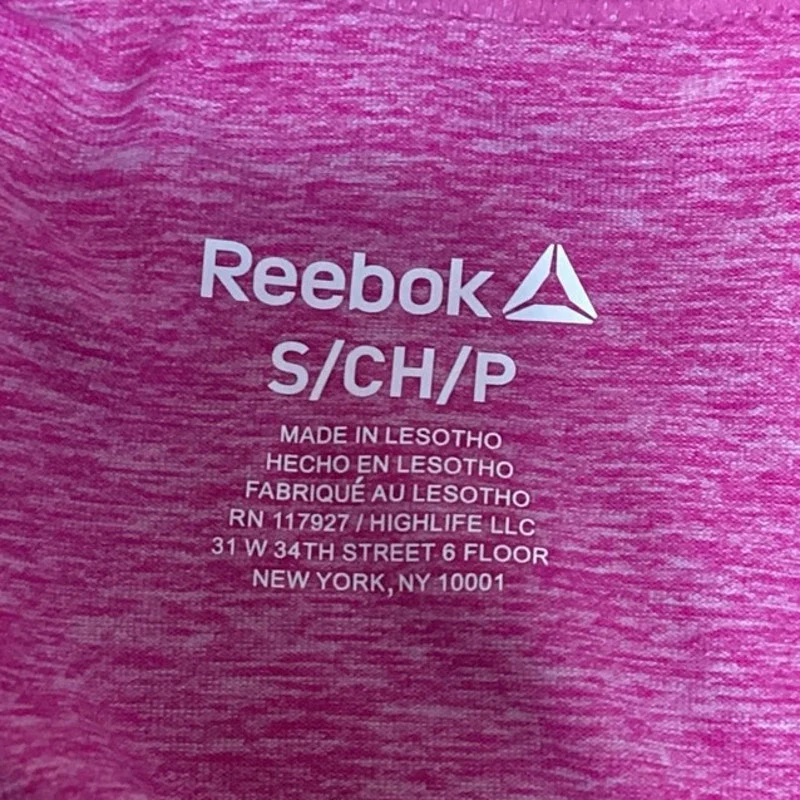 Reebok Pink Scoop Neck Racerback Running Athletic Workout Tank Top Size S - Image 3