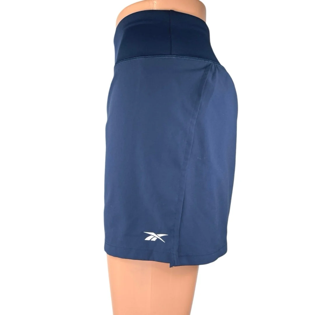 Reebok Speedwick Blue Running Athletic Golf Mini Straight Pencil Skirt Skort XS - Image 2