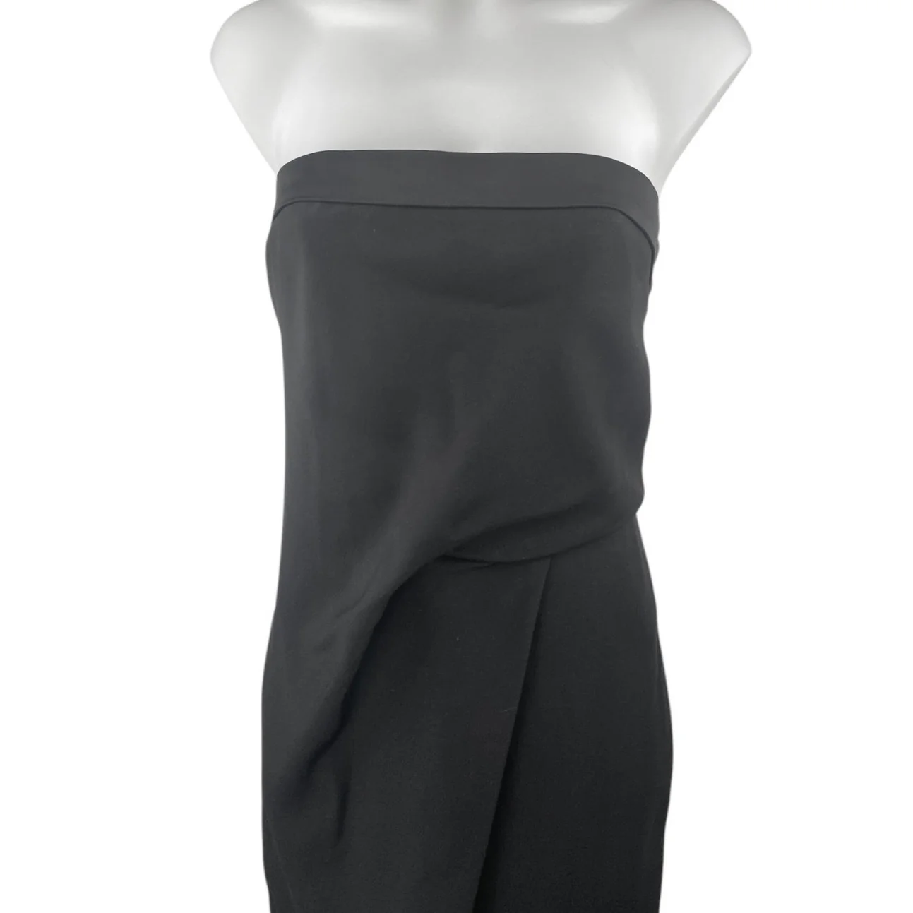 Reiss Toni Silk Satin Trimmed Strapless Tube Sleeveless Bandeau Jumpsuit Size 2 - Image 6