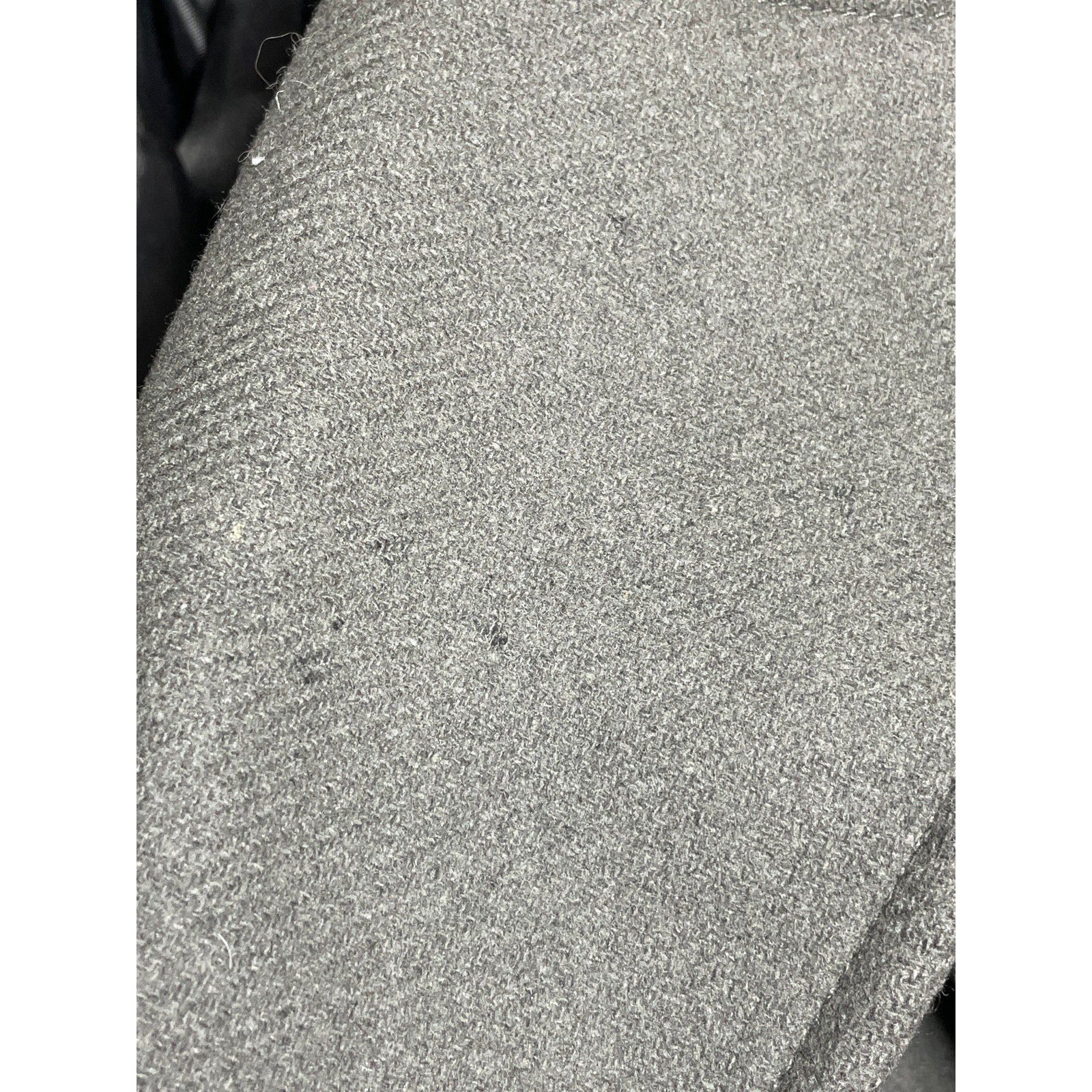 Reiss Women's Gray Wool Double Breasted Long Sleeve Blazer Coat Jacket Size 2 - Image 9
