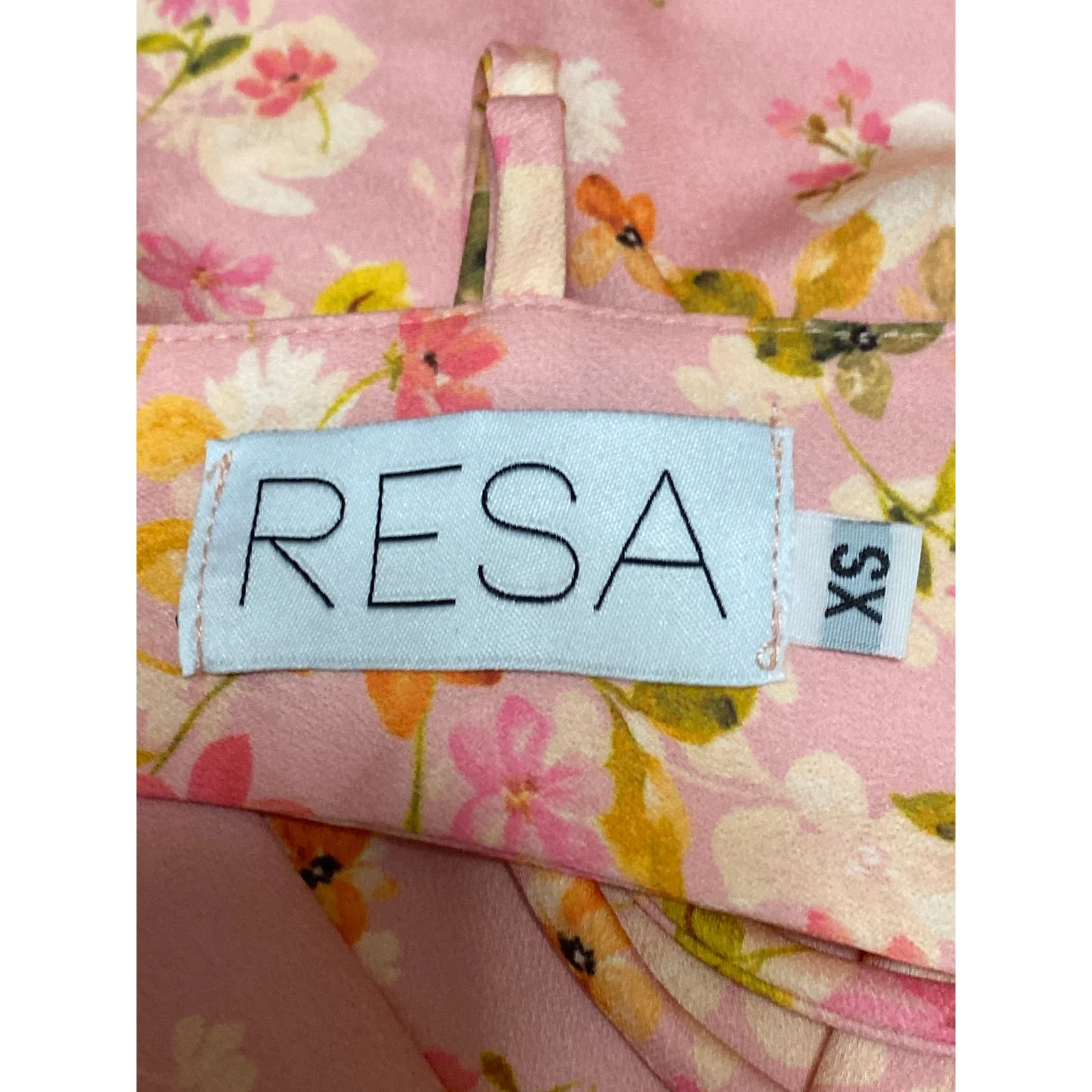 Resa Melly Multicolor Floral Sleeveless Bustier Mini Tank Flare A-Line Dress XS - Image 5