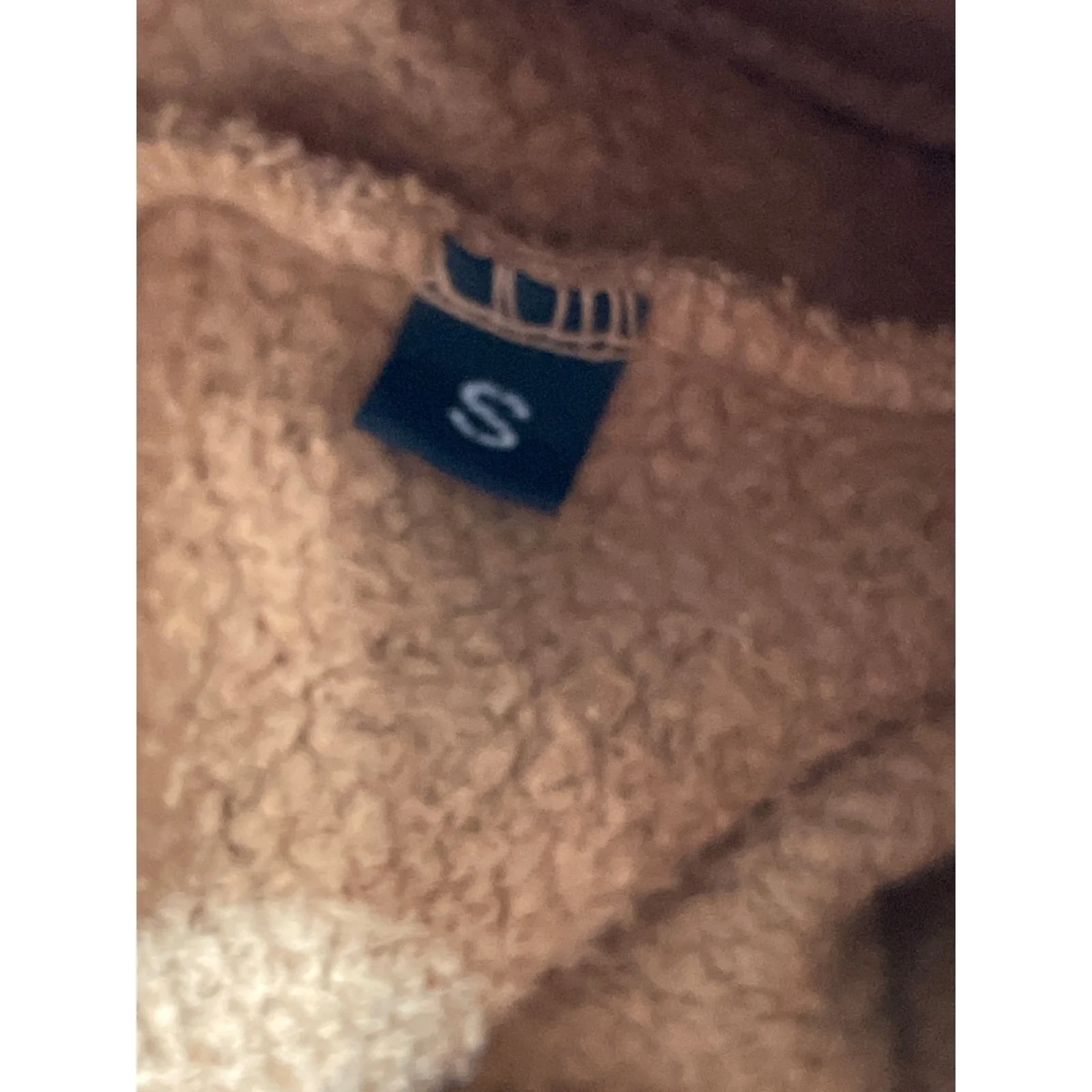 RIC3 Women's Tan High Waisted Fleece Lined Tapered Jogger Sweat Pants Size S - Image 6