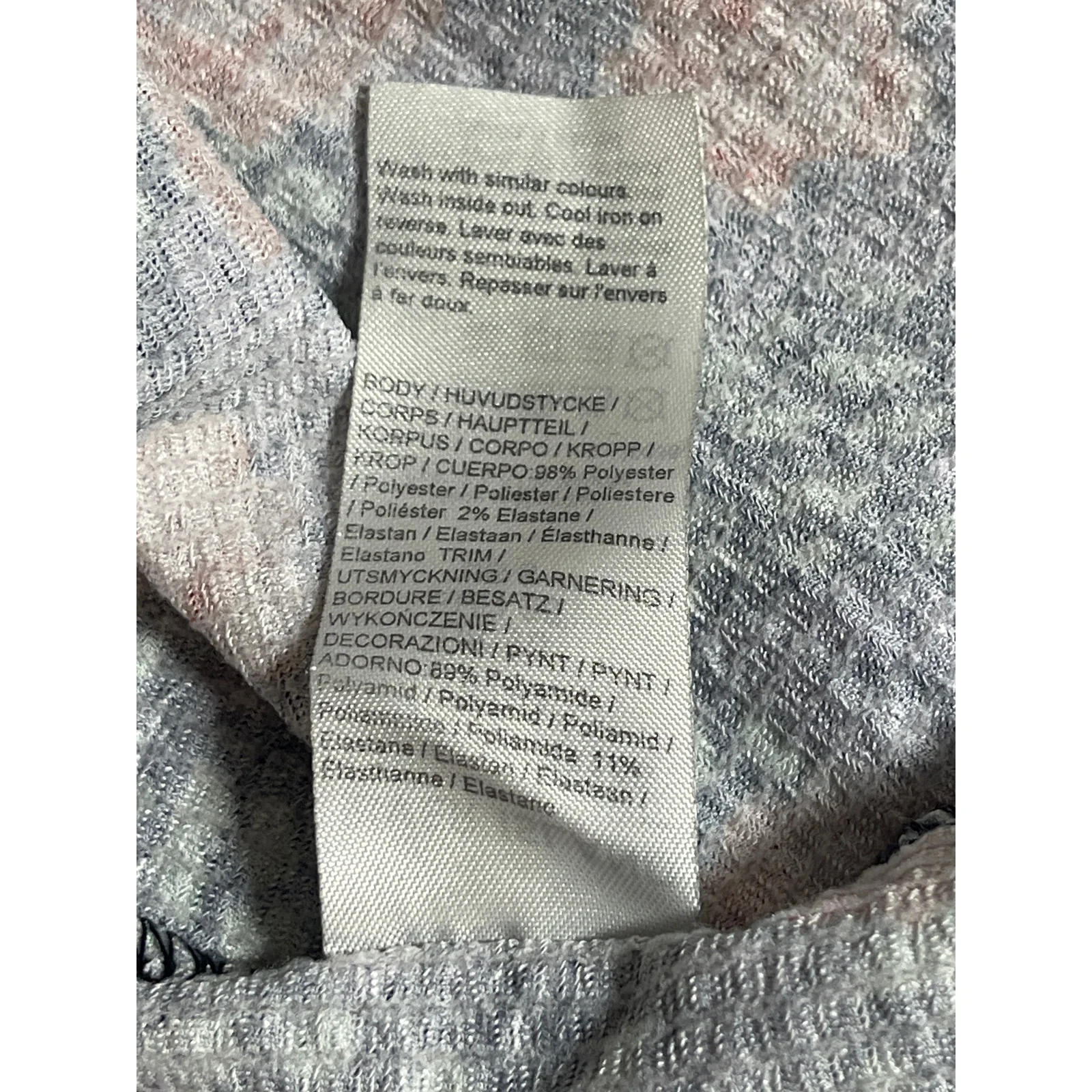 River Island Multicolor Lace Trim Floral V Neck Cami Camisole Tank Mini Dress 10 - Image 5