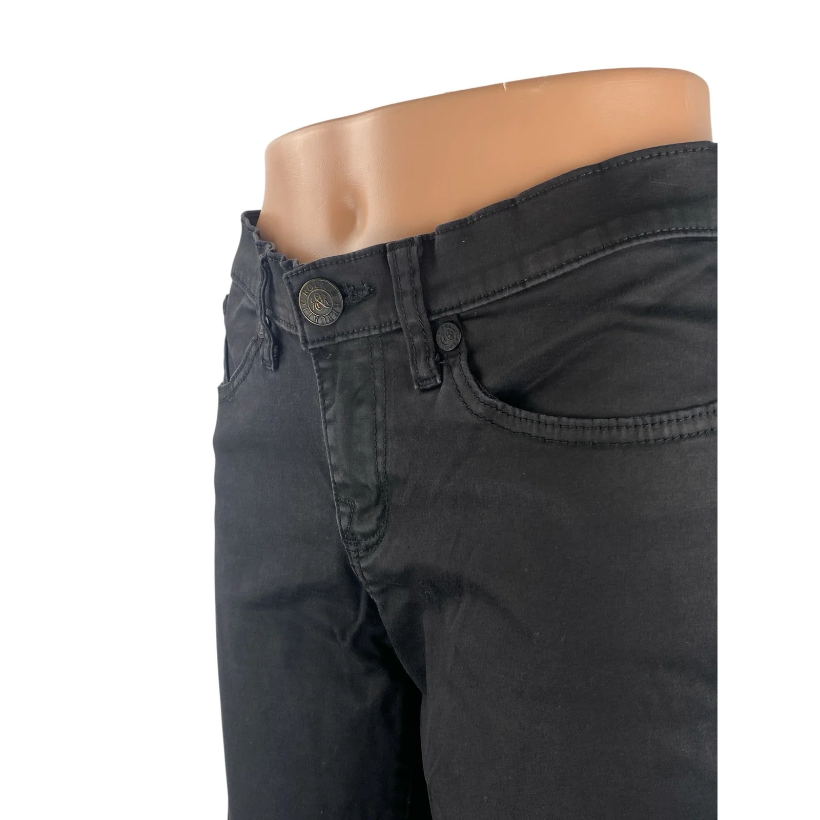 Rock & Republic Women's Mid Rise Casual Y2k Ankle Skinny Denim Jeans Size 6 - Image 2