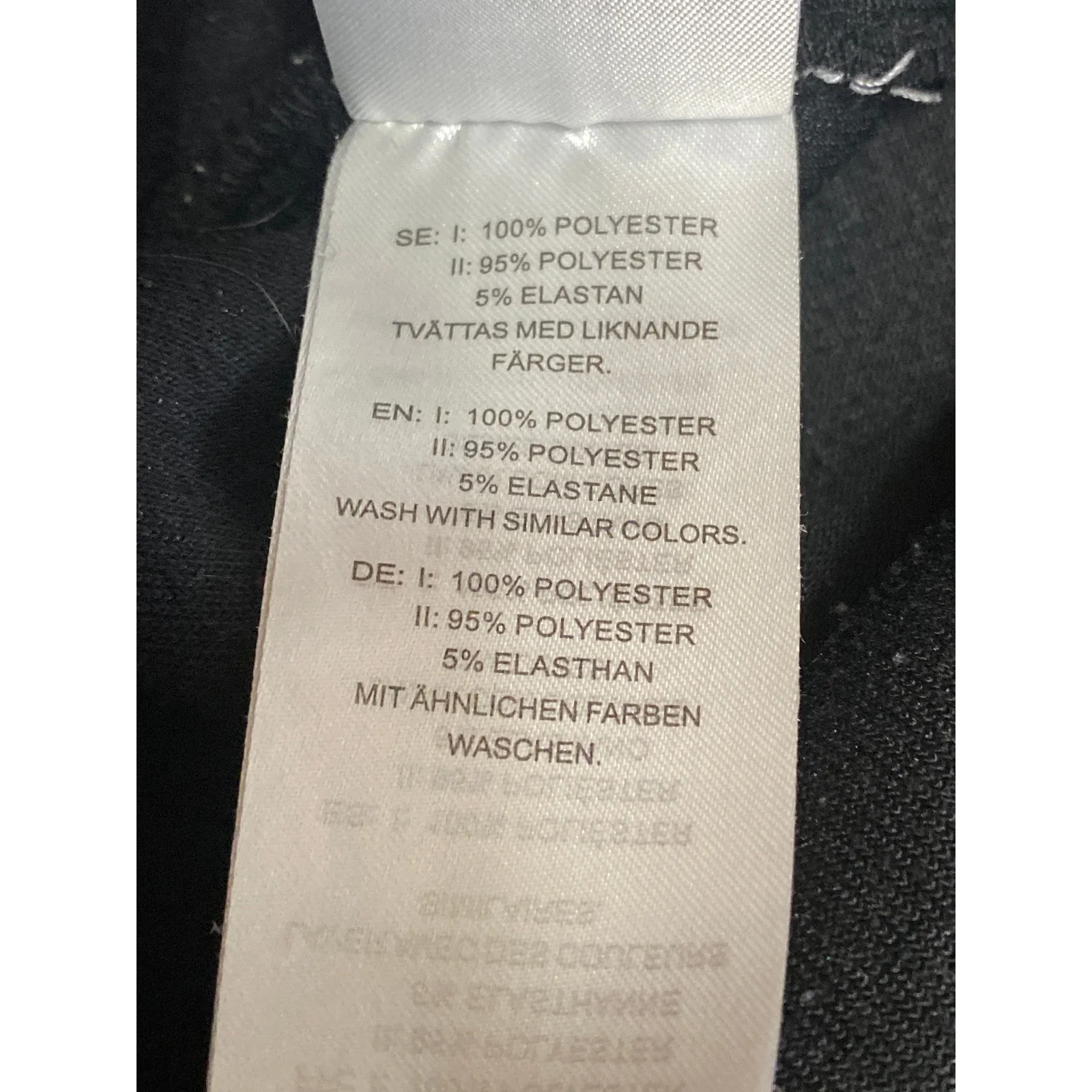Rohnisch Phoebe Pile Women's Black Fleece Windproof Full Zip Coat Jacket Size S - Image 6