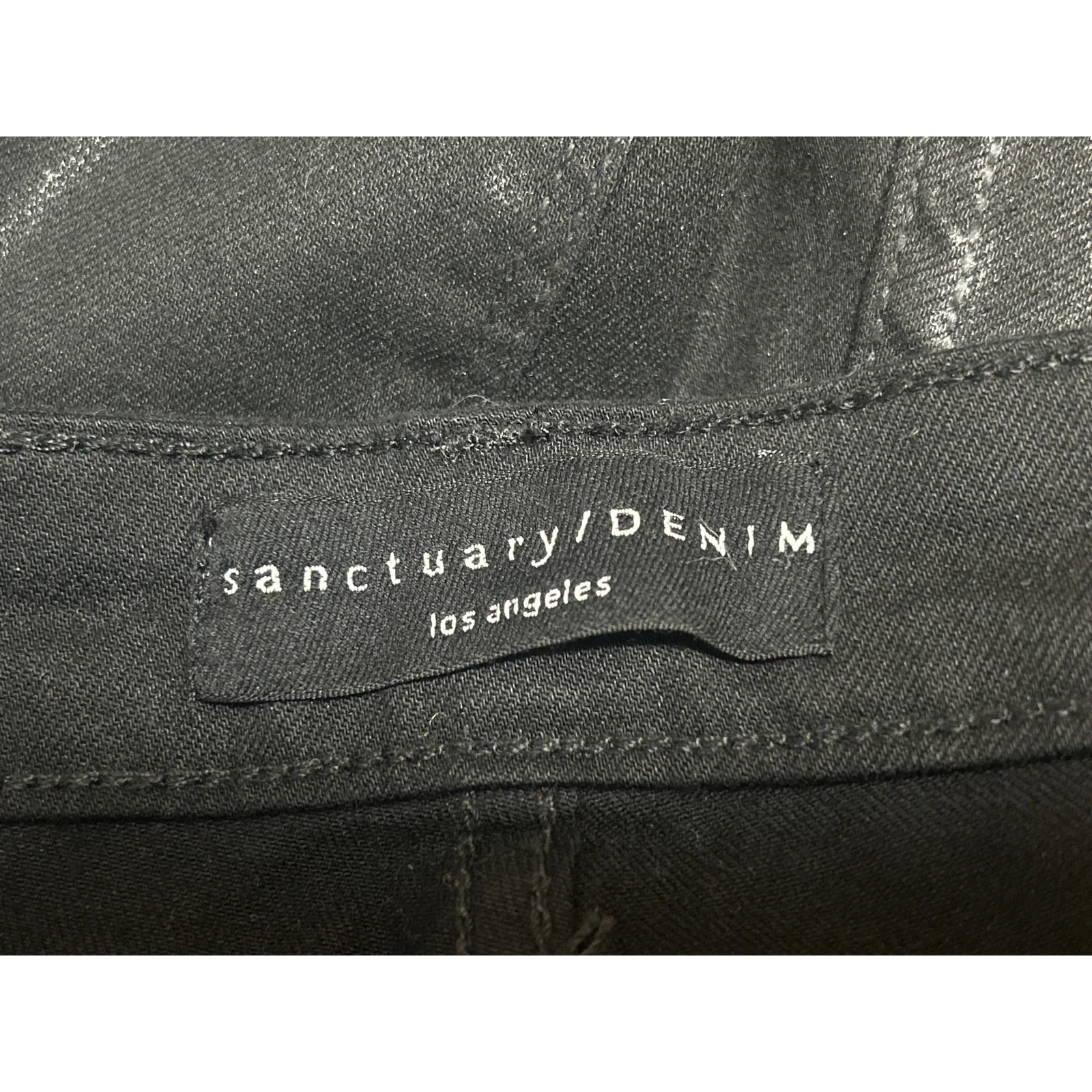 Sanctuary Women's Black High Rise Flared Bootcut Bell Bottom Denim Jeans Sz 32 - Image 4