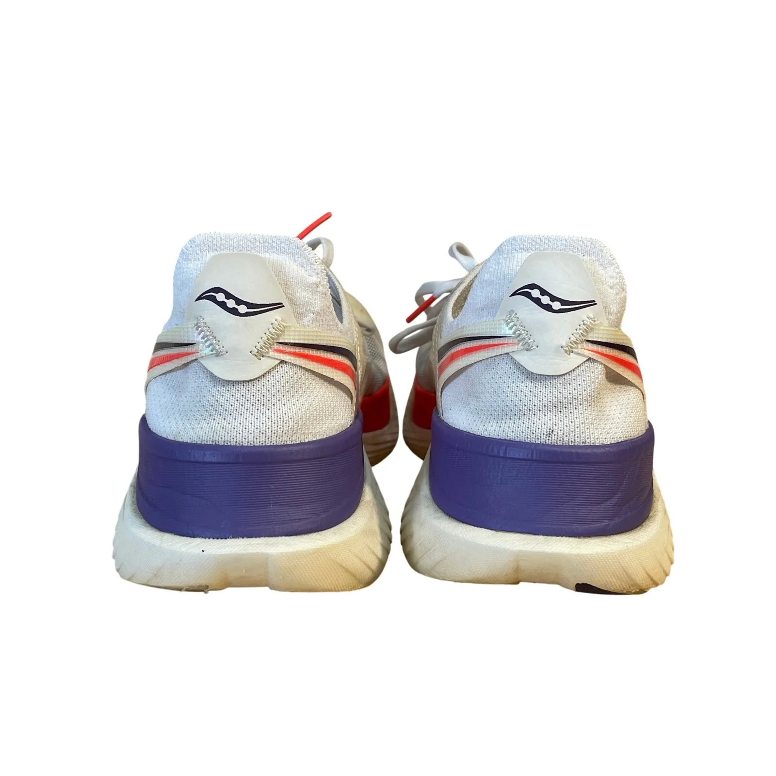Saucony Endorphin Elite Women's White ViZiRedA Athletic Running Shoes Size 9-9.5 - Image 3