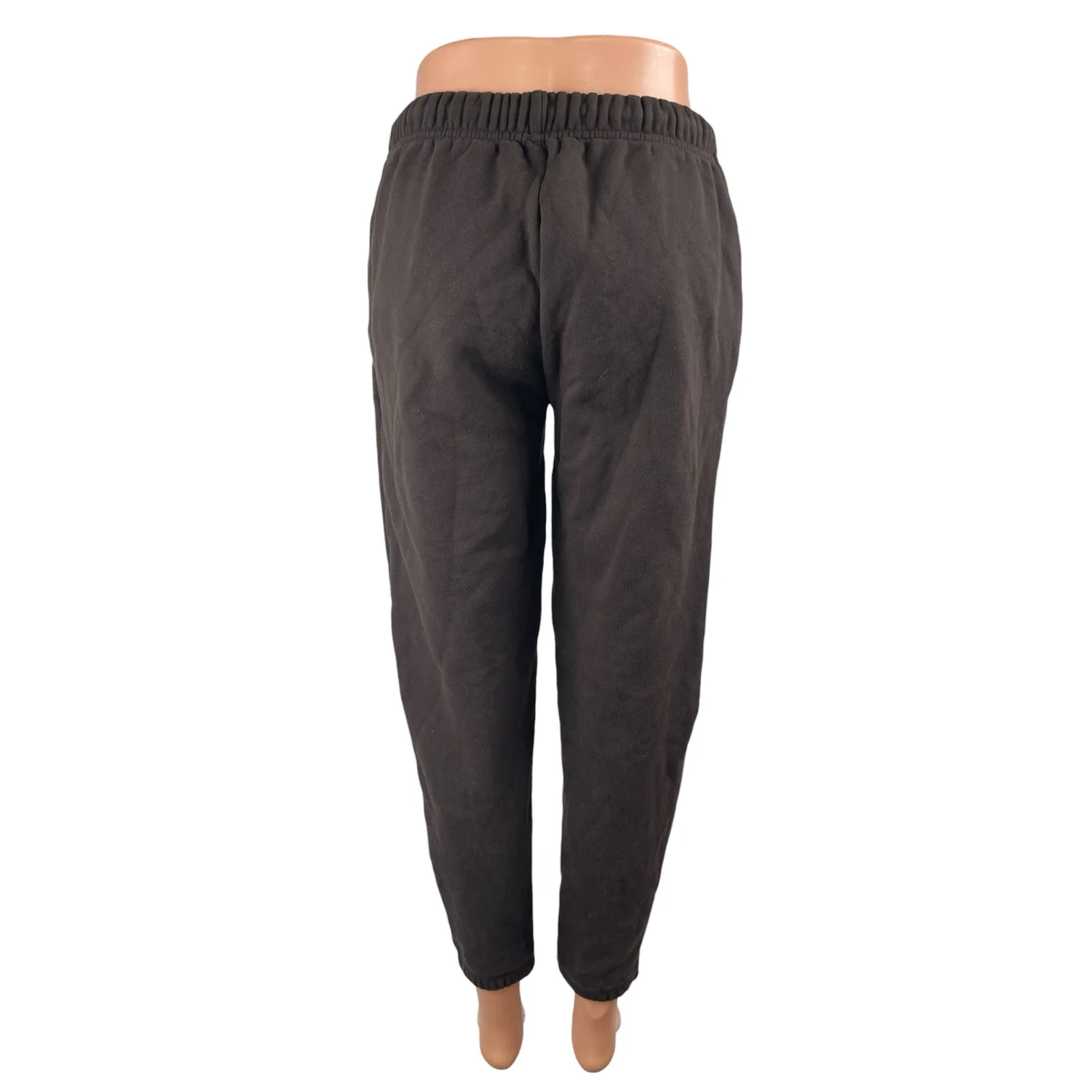Set Active Women's Brown Drawstring High Rise Tapered Athletic Trousers Pants S - Image 2
