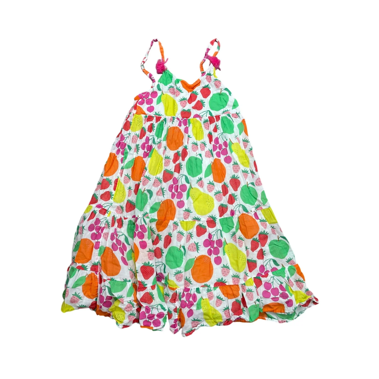 Set of 3 Kids Girls Boden Zara Floral Strawberry Long Sleeve Dress Size 9-10Y - Image 9