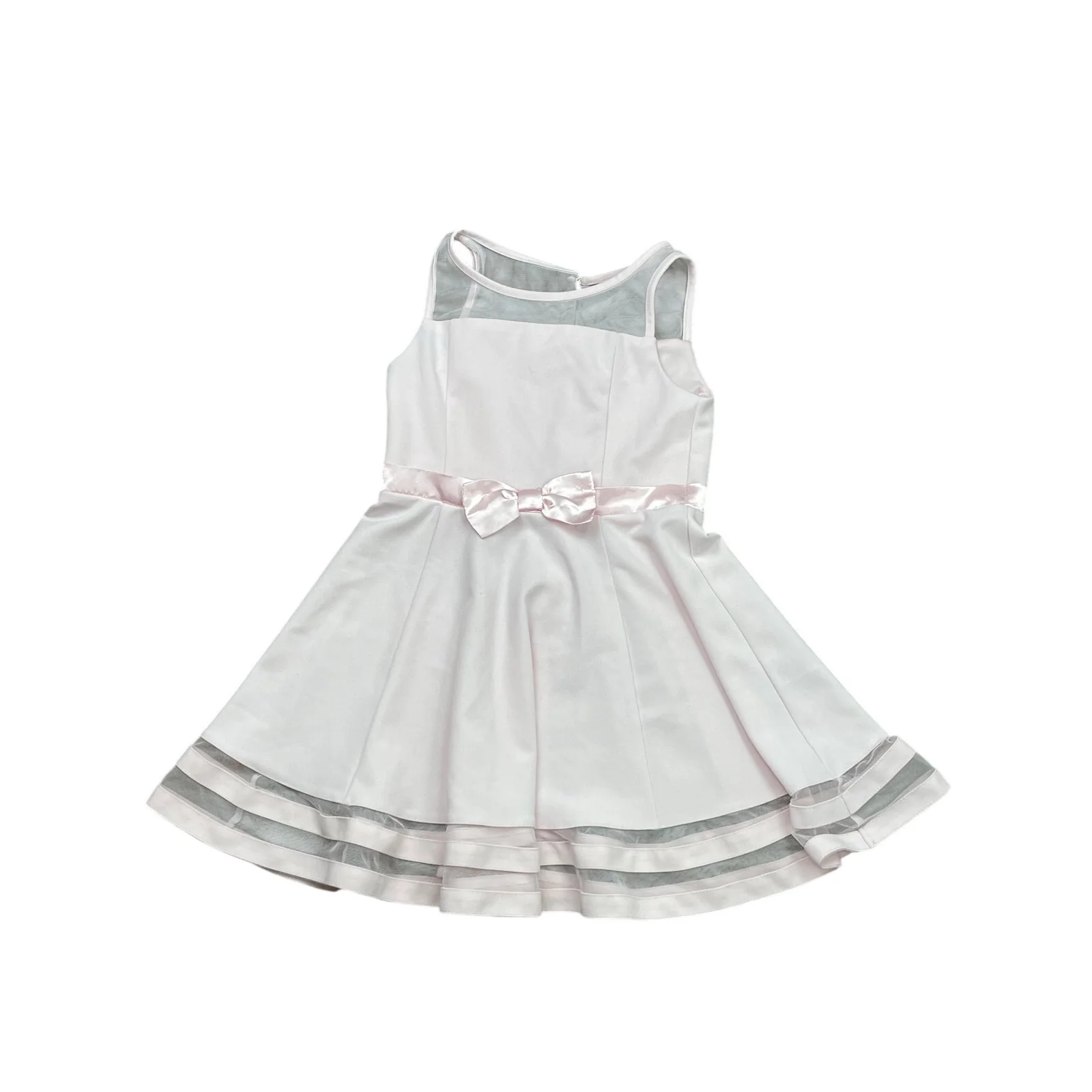 Set of 3 Kids Girls Zara J.Crew Calvin Klein Floral Bow Sleeveless Dress Size 10 - Image 2