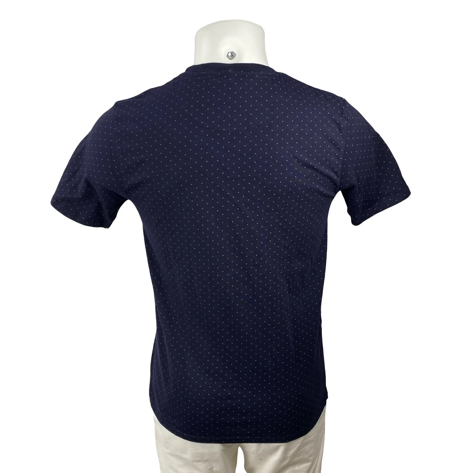 Sfera Mens Navy Blue Short Sleeve Crew Neck Pocket Regular Fit T Shirt Tee Top M - Image 4