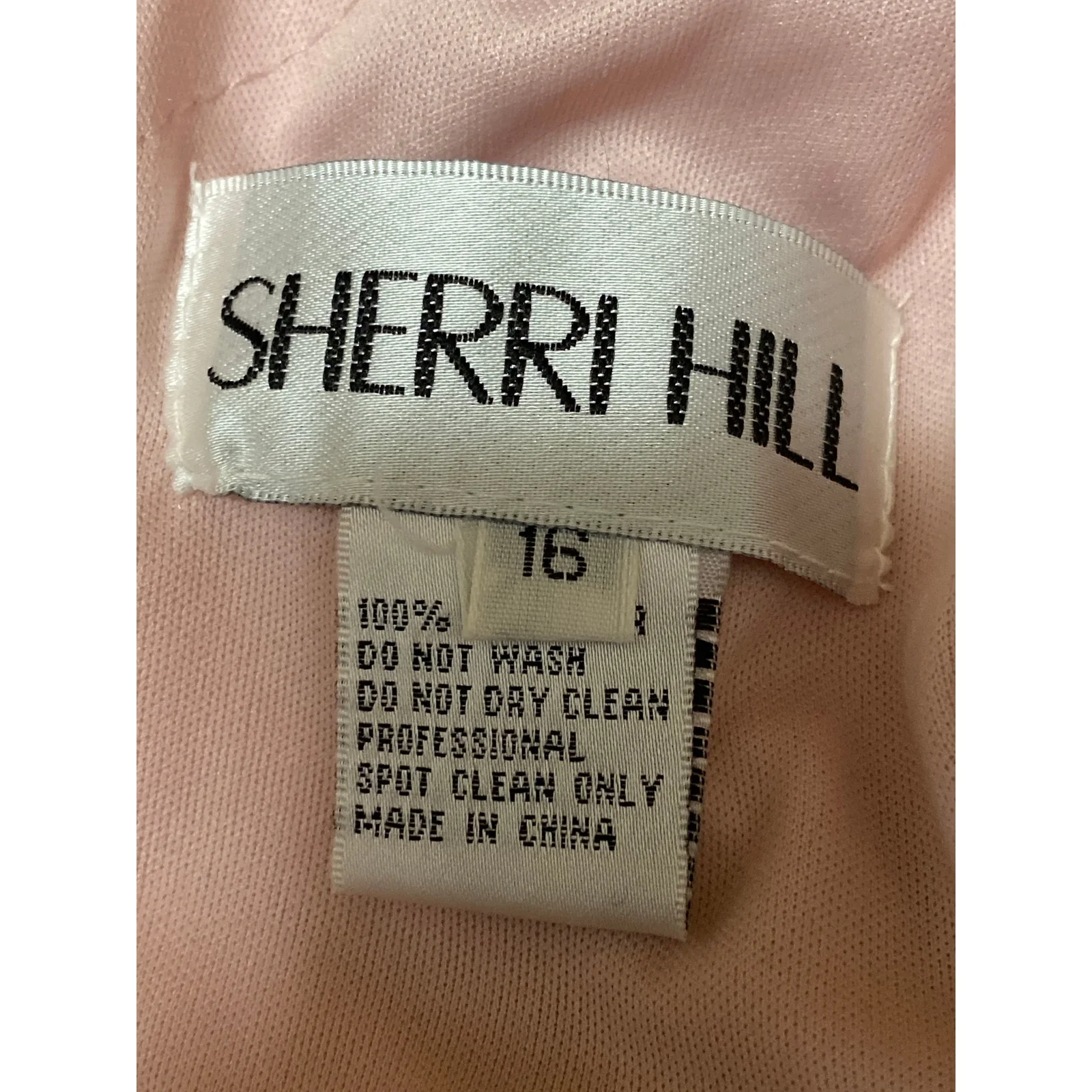 Sherri Hill Pink Sequin Sparkly Shimmer Party Vneck Open Back Mini Tank Dress 16 - Image 6