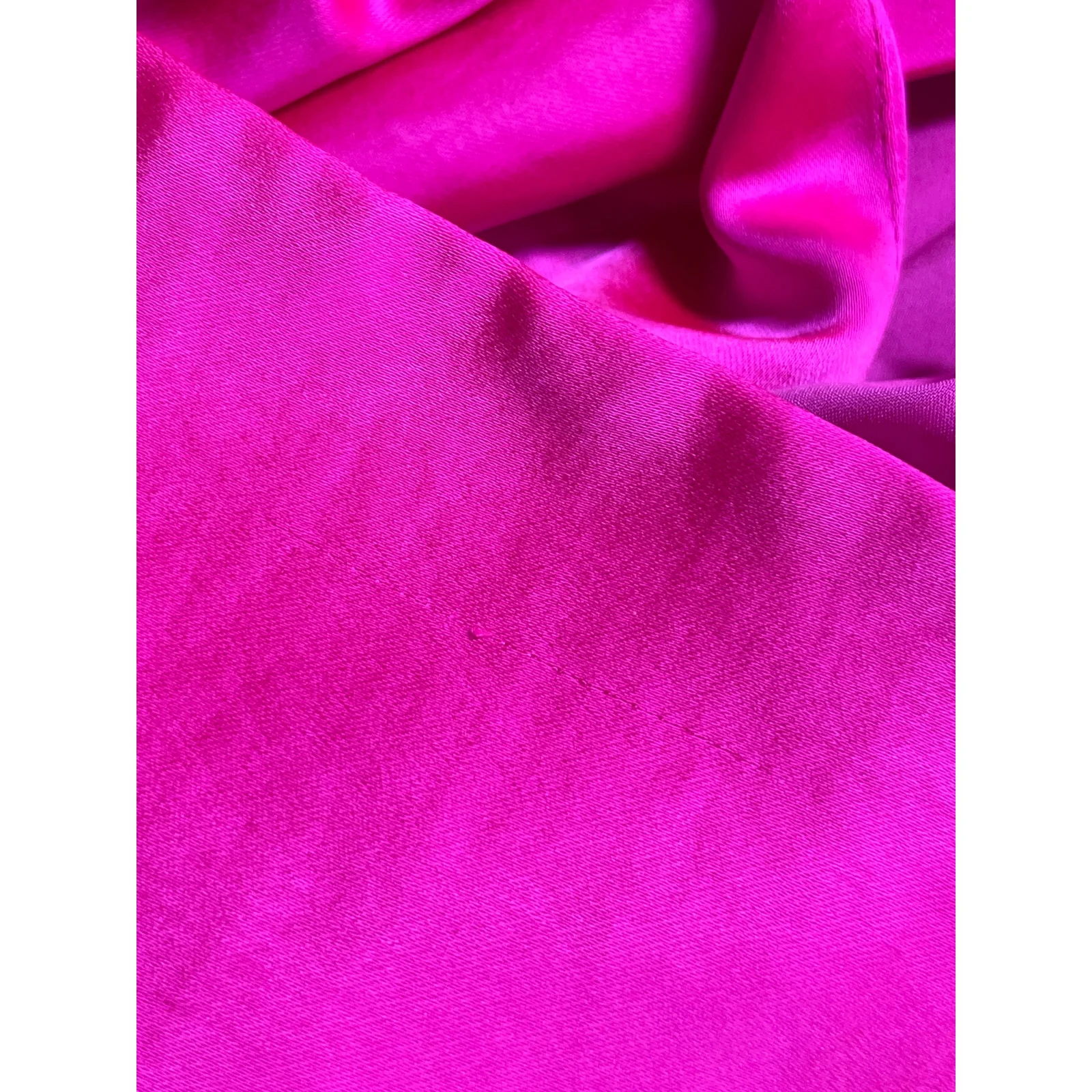 Skies are Blue Pink Silk Satin Double Breasted Long Sleeve Blazer Mini Dress M - Image 10