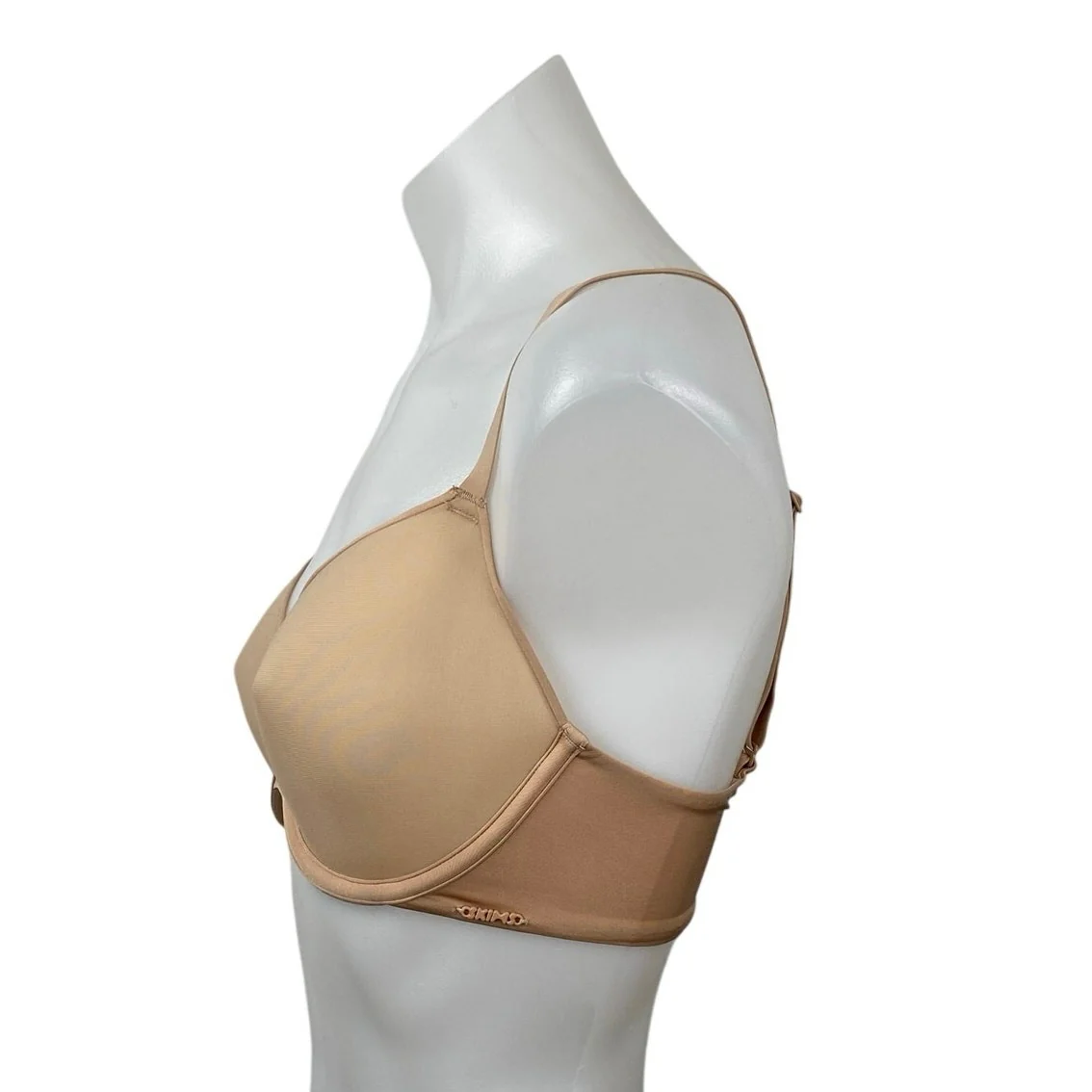 Skims Weightless Nude Tan Medium Coverage Adjustable Underwire Demi Bra 32DD - Image 2