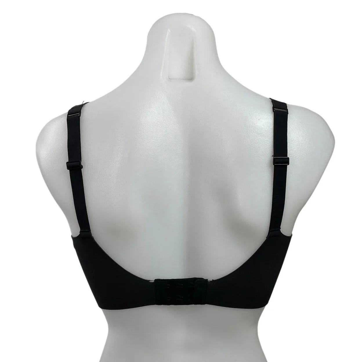 Skims Women's Black Square Neck Sleeveless Bralette Bra Crop Top Size M-DD - Image 3