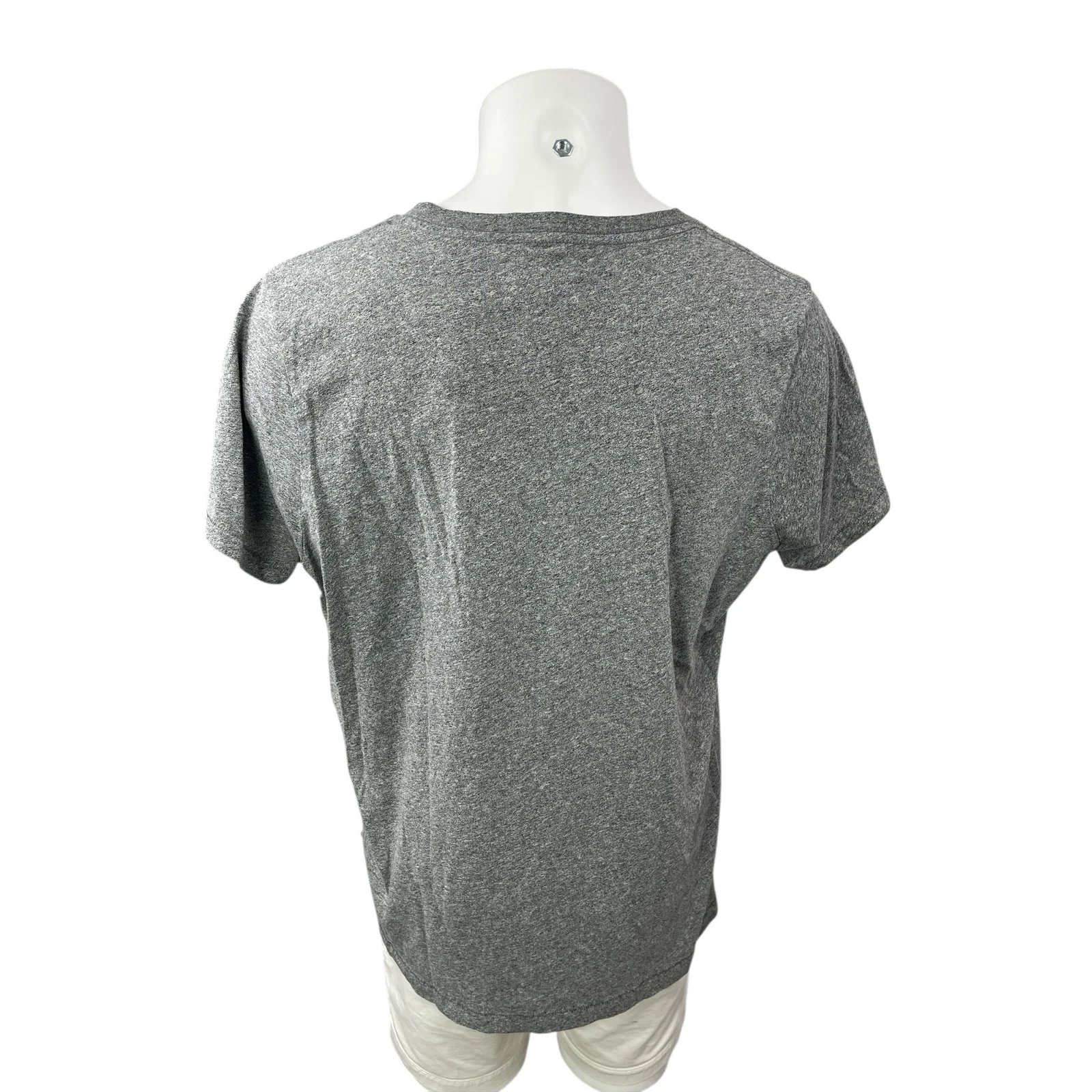 Sol Angeles Men's Gray V-neck Short Sleeve Casual Basic Tee T-shirt Top Size XXL - Image 2