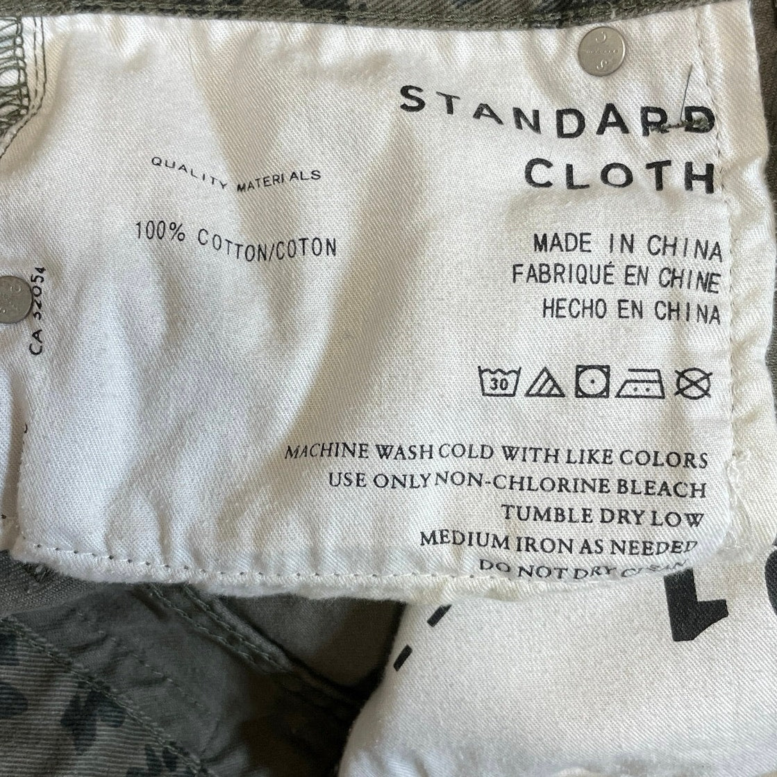 Standard Cloth Men's Botanical Floral Casual Straight Bermuda Denim Shorts Sz 31 - Image 7