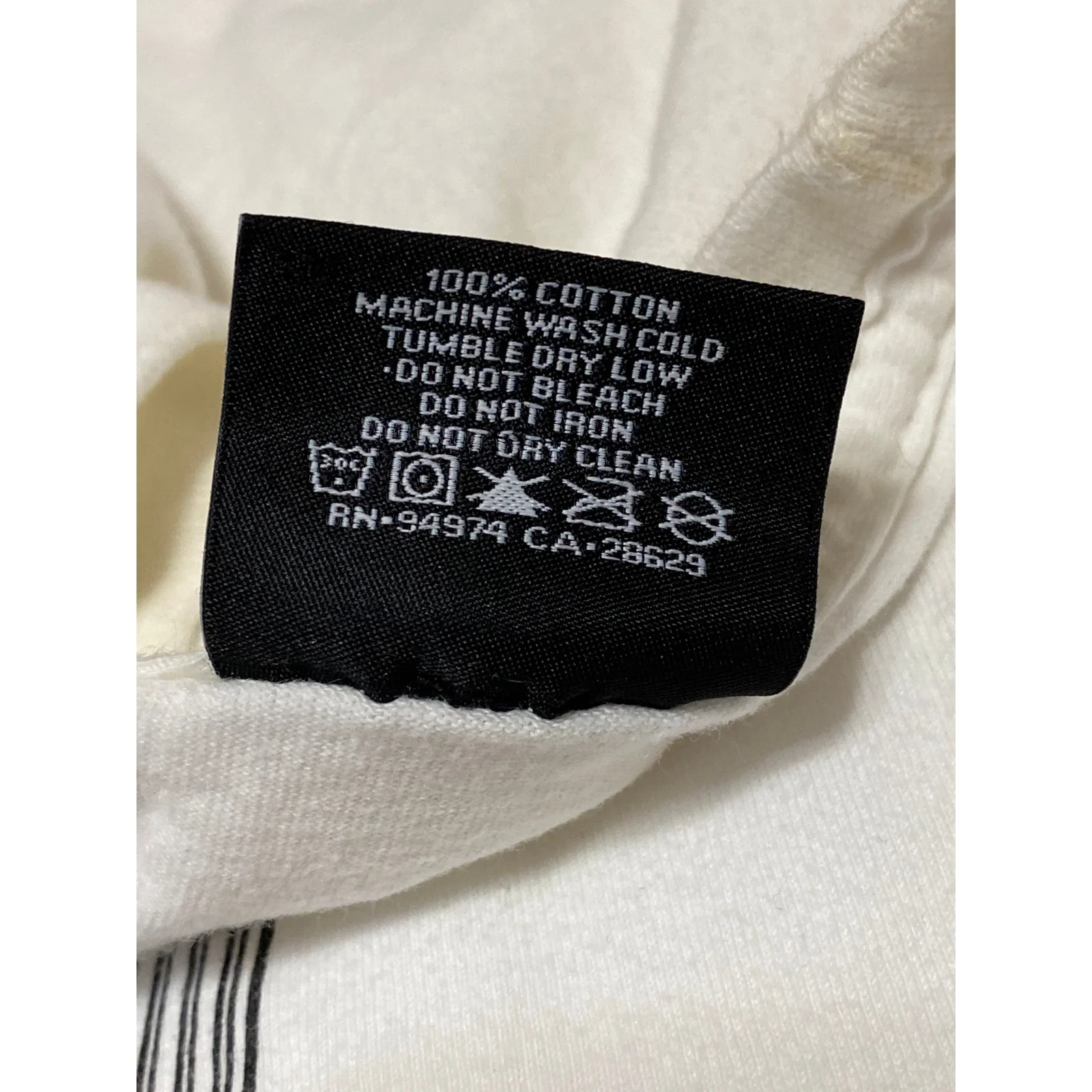 Stussy Paradise Men's White Crewneck Short Sleeve Graphic Tee T-shirt Top Size M - Image 4