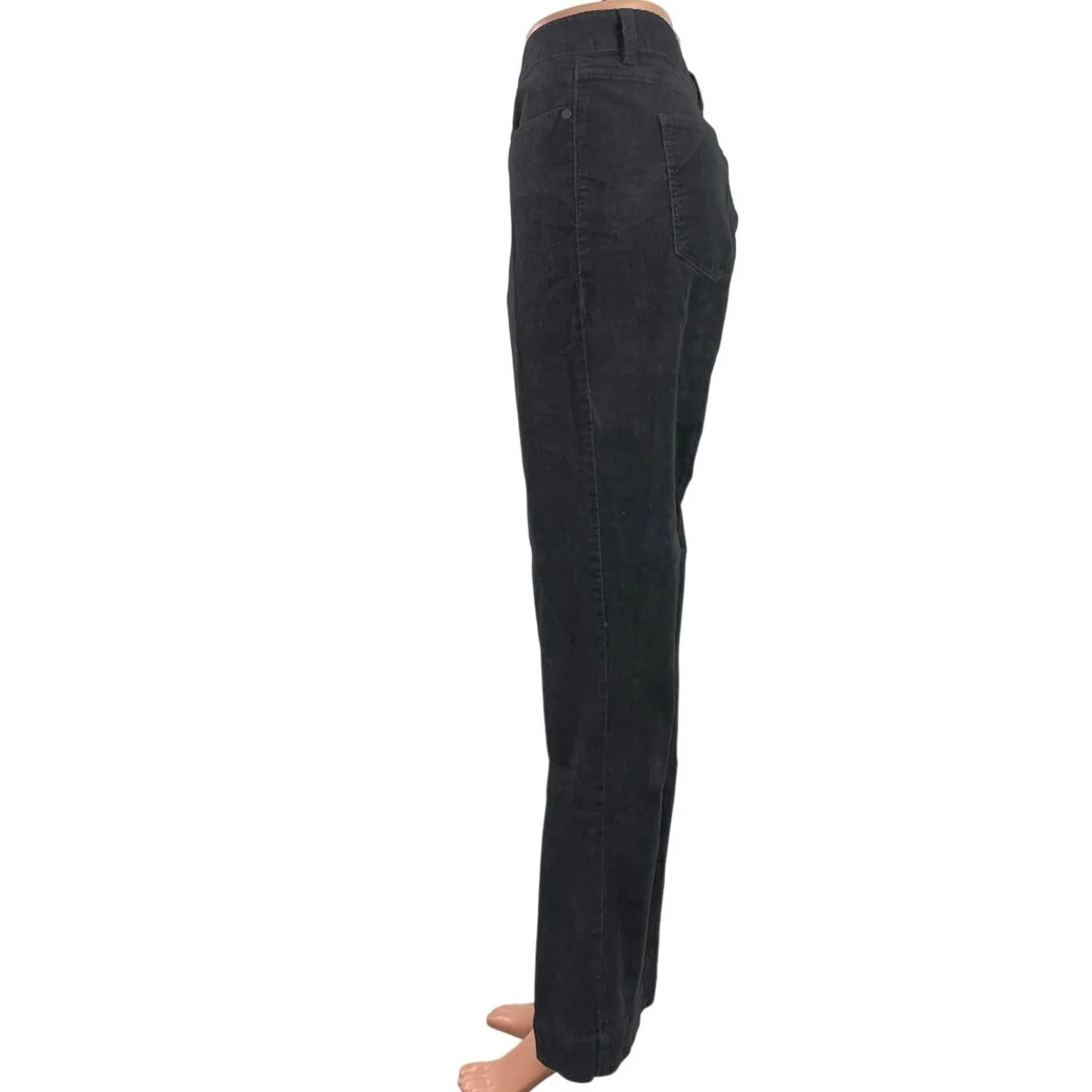Talbots Heritage Women's Black High Rise Slim Straight Leg Denim Jeans Size 14 - Image 2