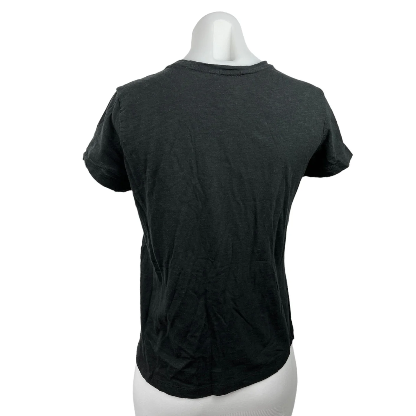 Terez Women's Black Crew Neck Short Sleeve Pullover Fitness T-Shirt Top Size S - Image 2