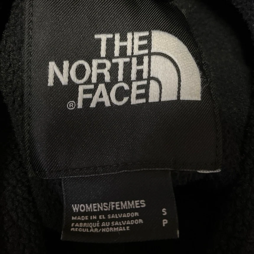 The North Face Denali Black Fleece Full Zip Athletic Windproof Coat Jacket Sz S - Image 4