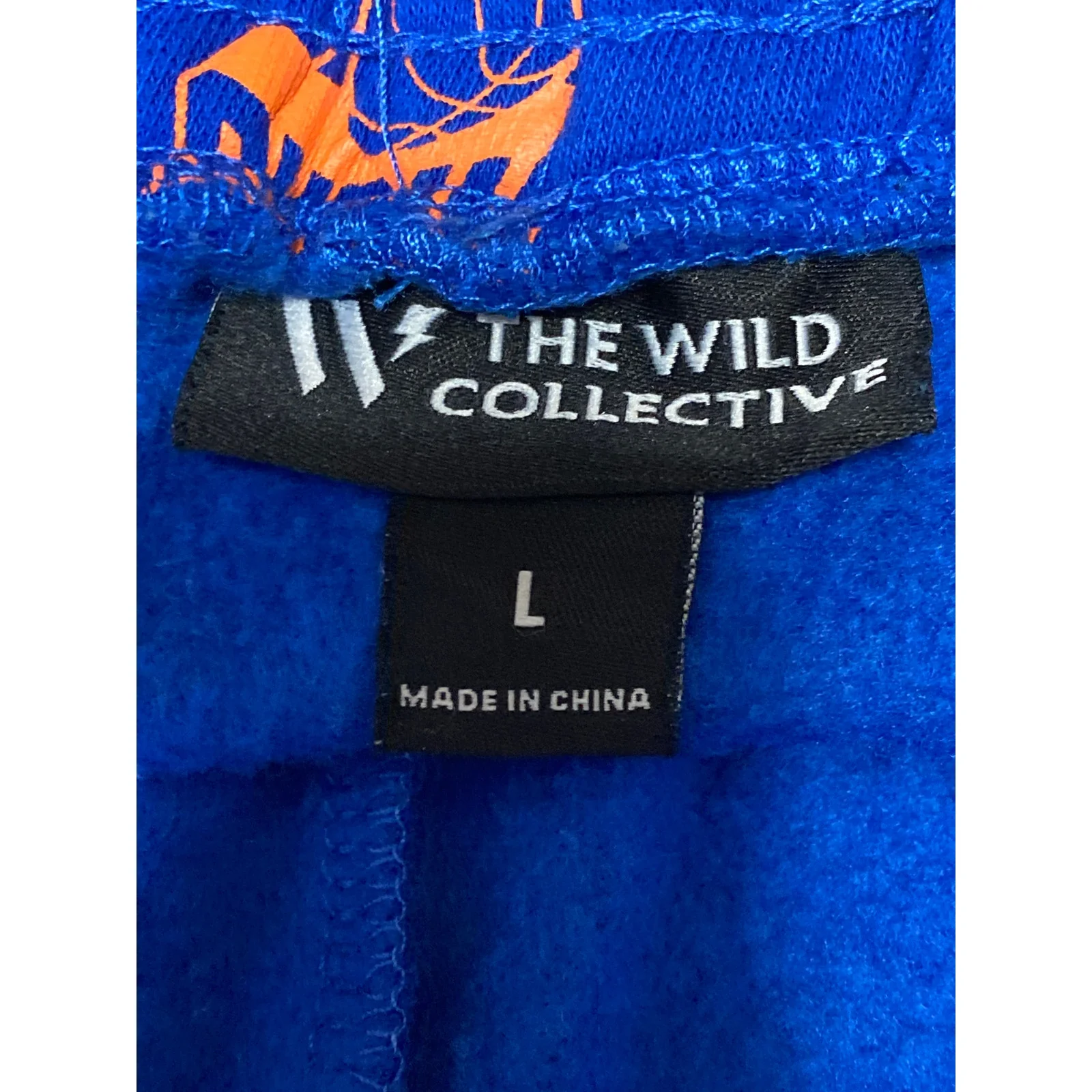 The Wild Collective New York Knicks NBA Men's Blue Jogger Sweat Pants Size L - Image 5