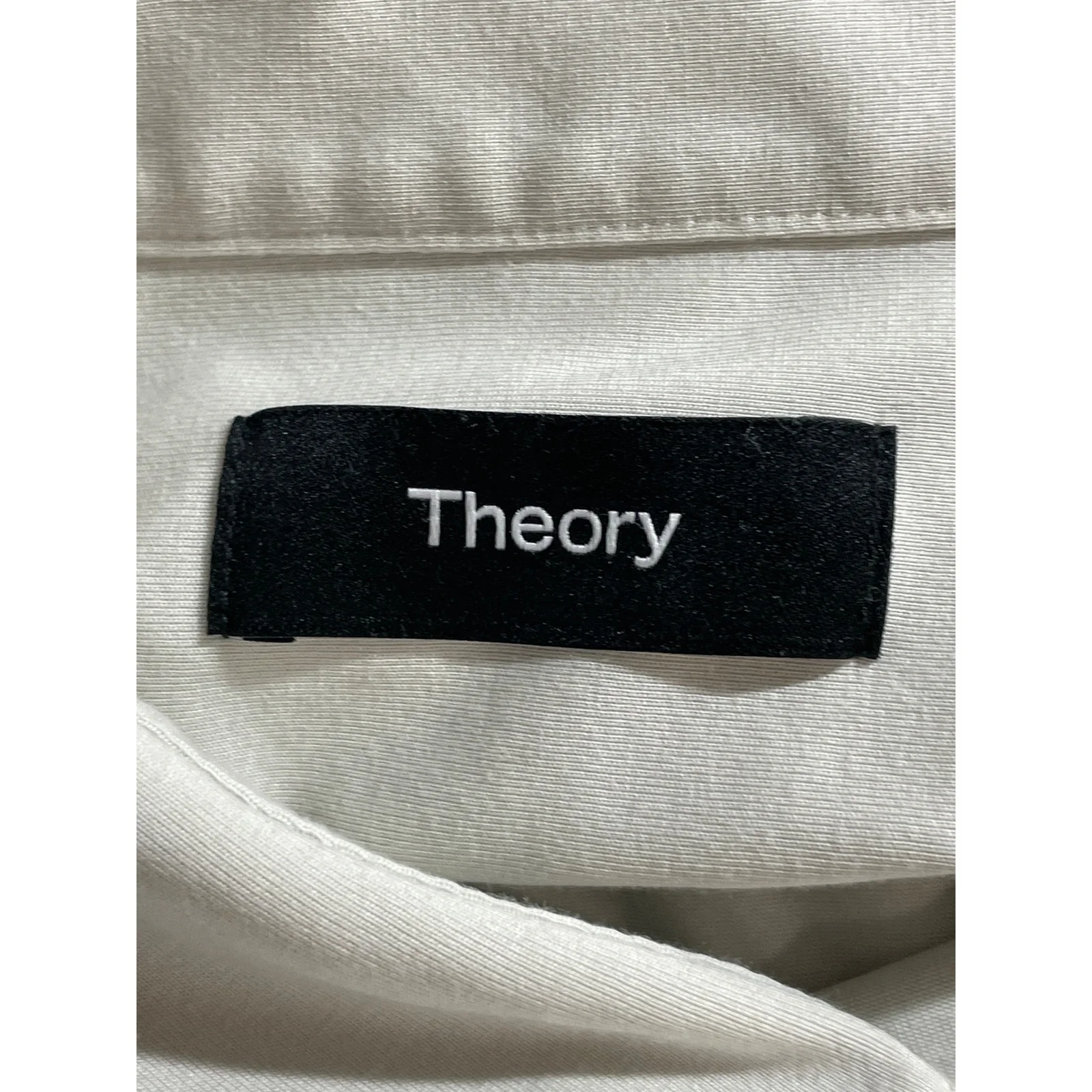 Theory Sylvain Men's Gray Long Sleeve Knit Casual Button Down Shirt Top Size XL - Image 5