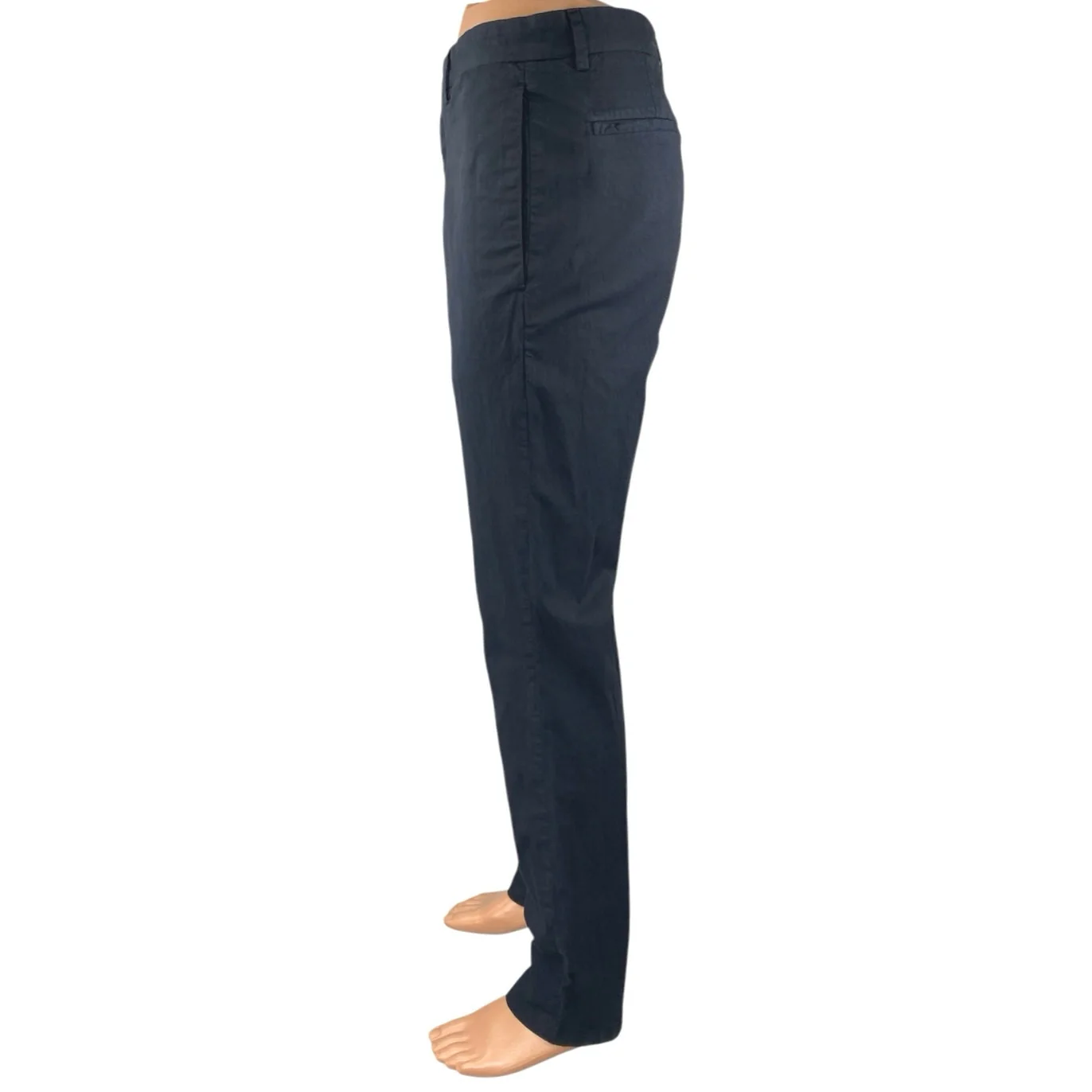 Theory Zaine Men's Blue Straight Leg High Waist Chino Trousers Dress Pants Sz 32 - Image 2