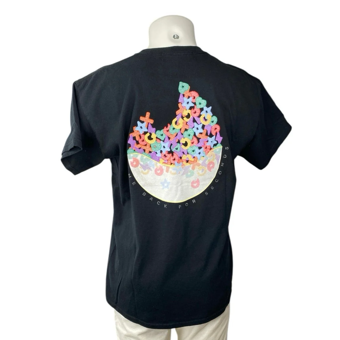 Tinder Mate Men's Black Crewneck Short Sleeve Graphic Print Tee T-shirt Top Sz L - Image 4