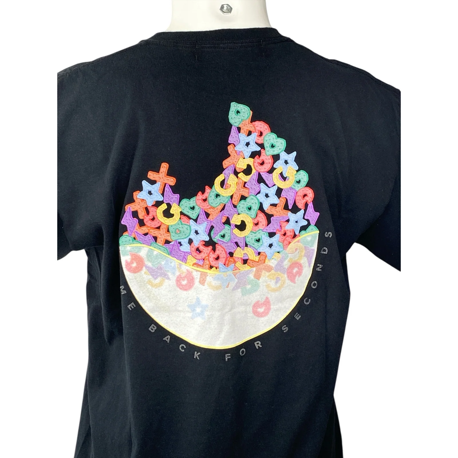 Tinder Mate Men's Black Crewneck Short Sleeve Graphic Print Tee T-shirt Top Sz L - Image 5