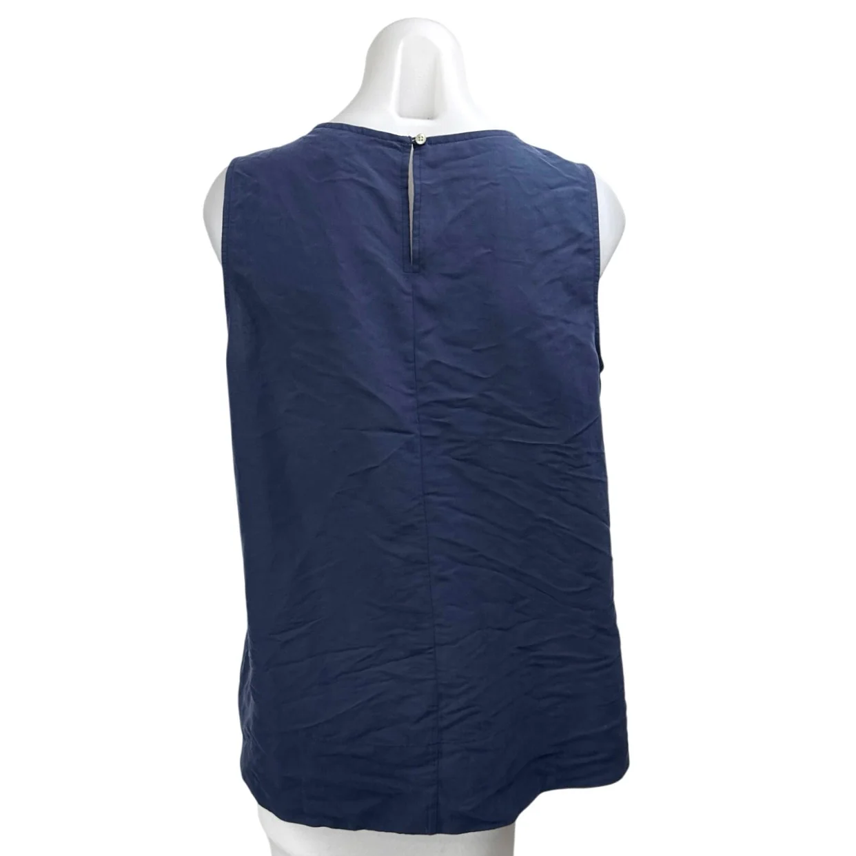 Tommy Bahama Women's Blue Round Neck Sleeveless Cami Blouse Tank Top Size M - Image 2