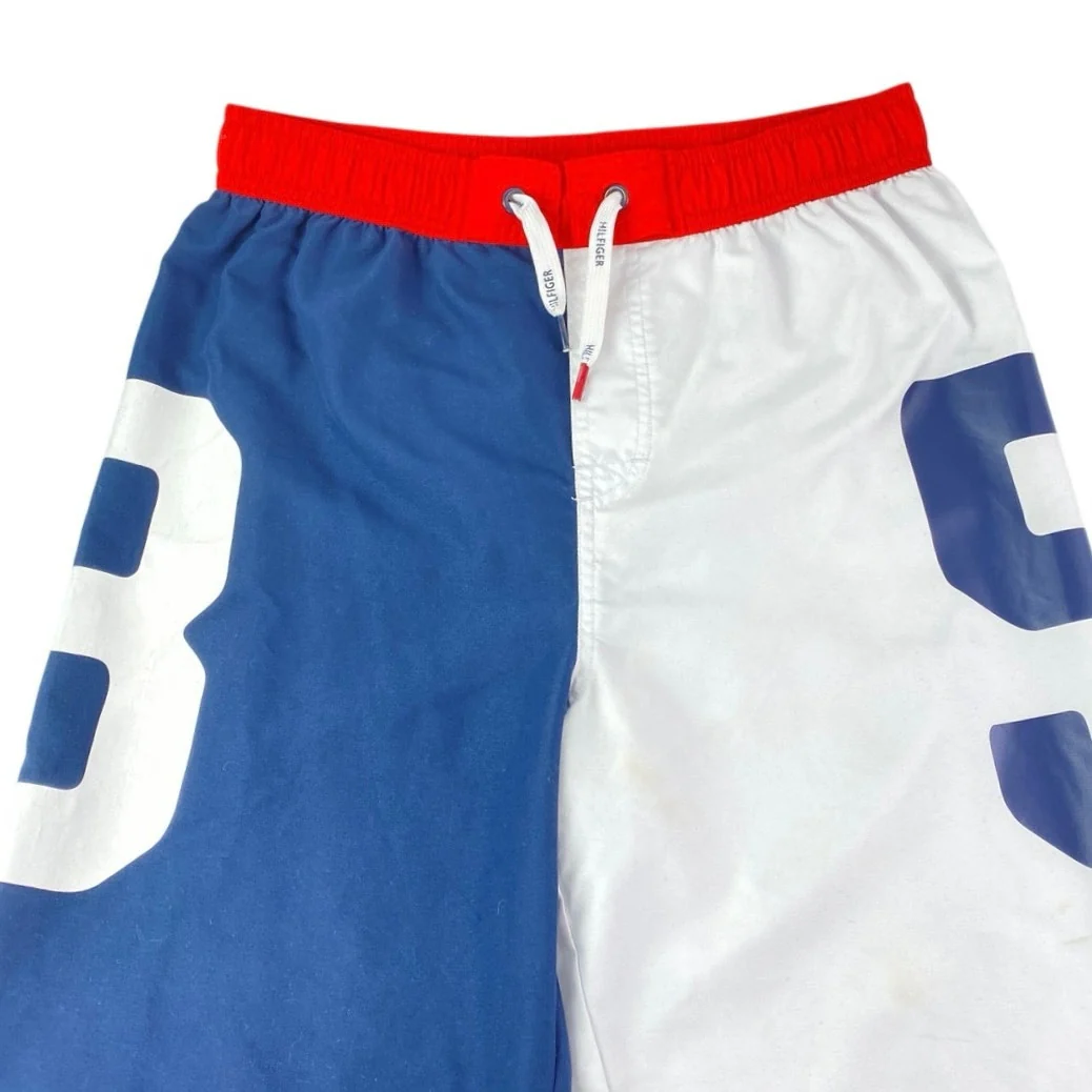 Tommy Hilfiger Kids Boys Colorblock Drawstring Casual Lounge Sweat Shorts Sz XL - Image 3