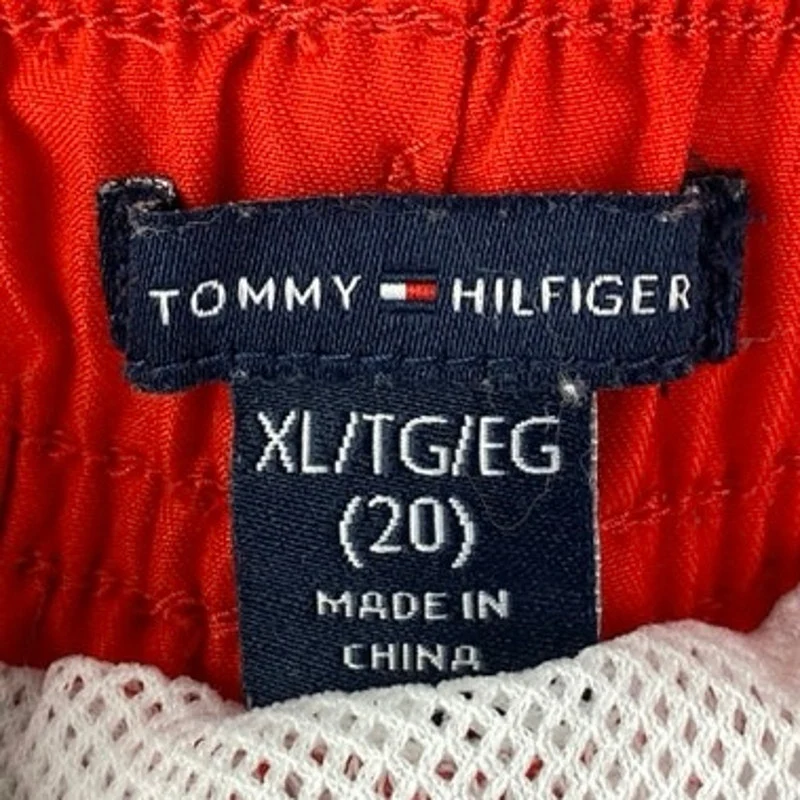 Tommy Hilfiger Kids Boys Colorblock Drawstring Casual Lounge Sweat Shorts Sz XL - Image 4