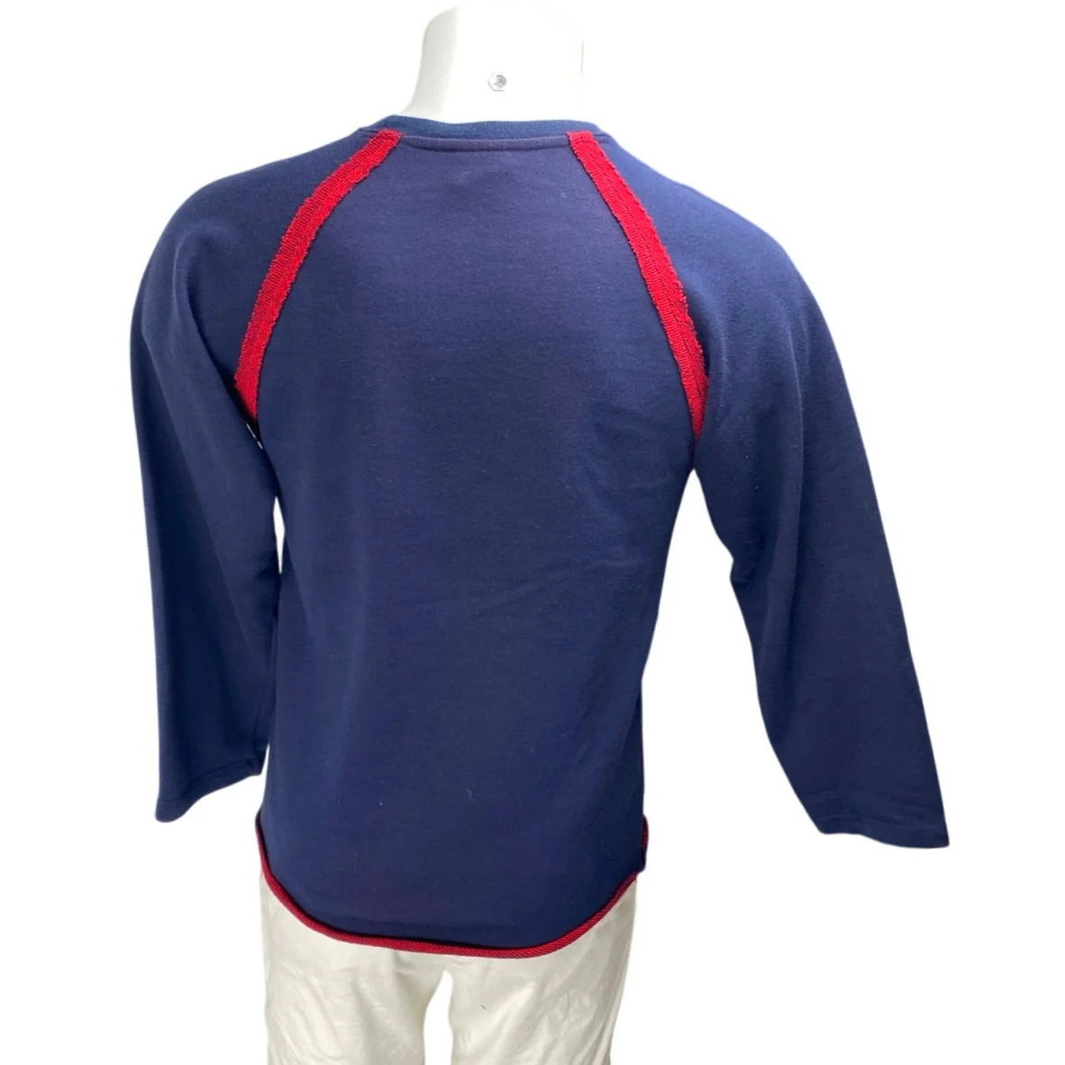 Tommy Hilfiger Tommy Rocks Men's Blue Long Sleeve Graphic Tee T-shirt Top Size L - Image 2