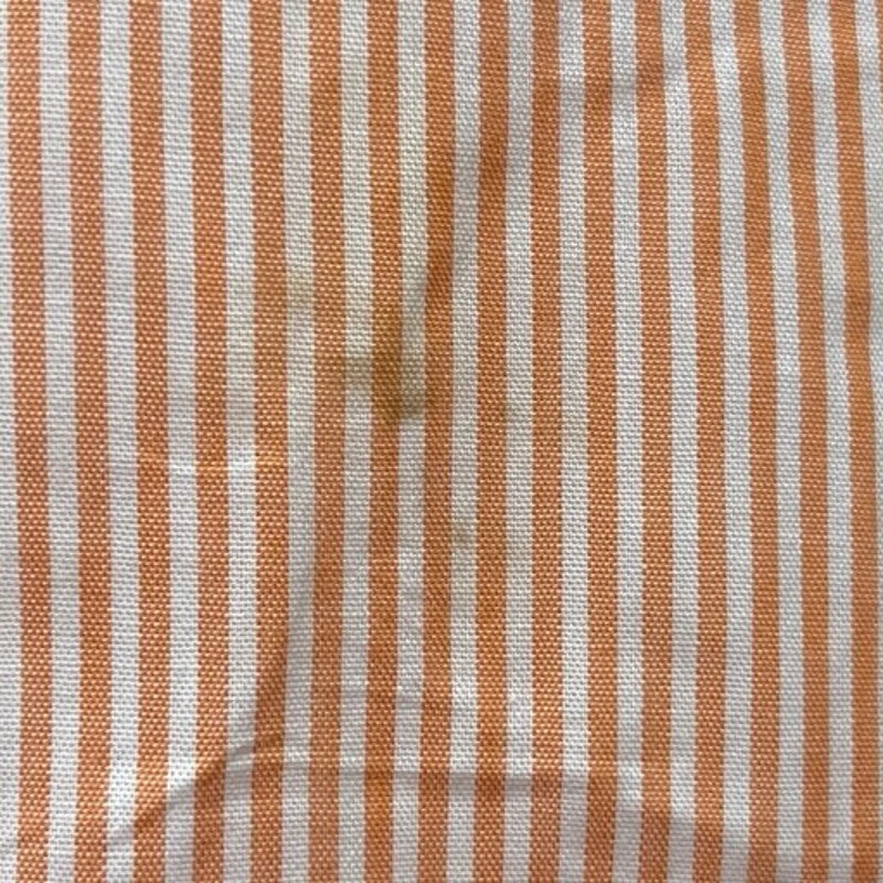 Tory Burch Orange White Striped V Neck Tassel Summer Swim Cover Up Dress Size XS - Image 3
