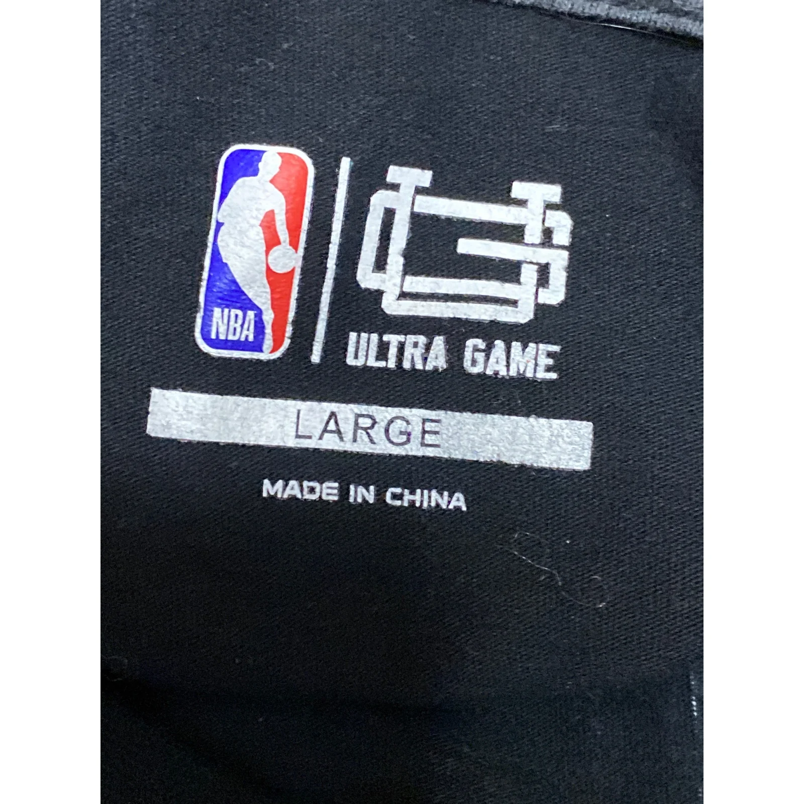 Ultra Game NBA Men's Brooklyn Nets Black Short Sleeve T Shirt Tee Top Size L - Image 3