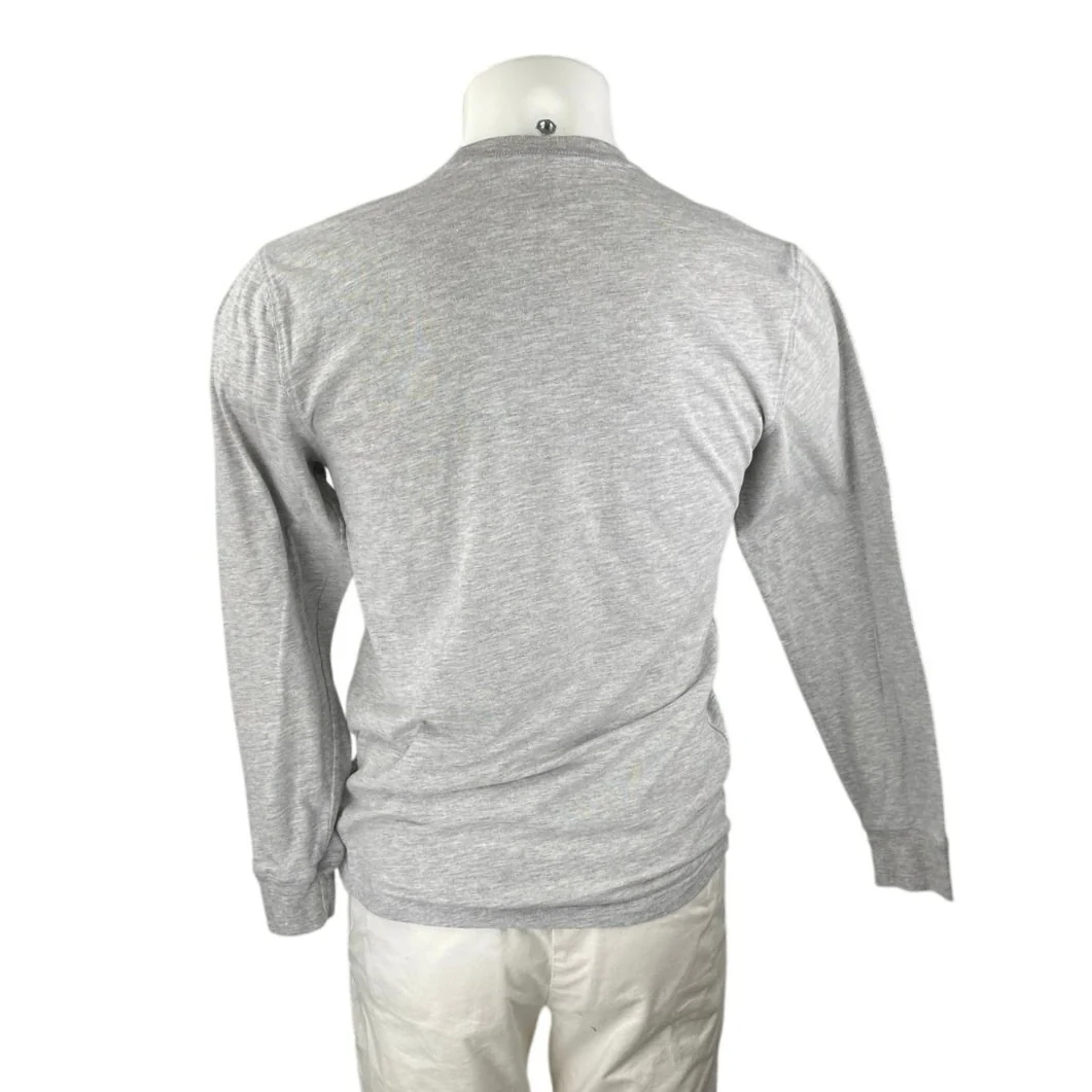 Ultra Game NBA New York Knicks Basketball Gray Long Sleeve Pullover Tee Shirt M - Image 3